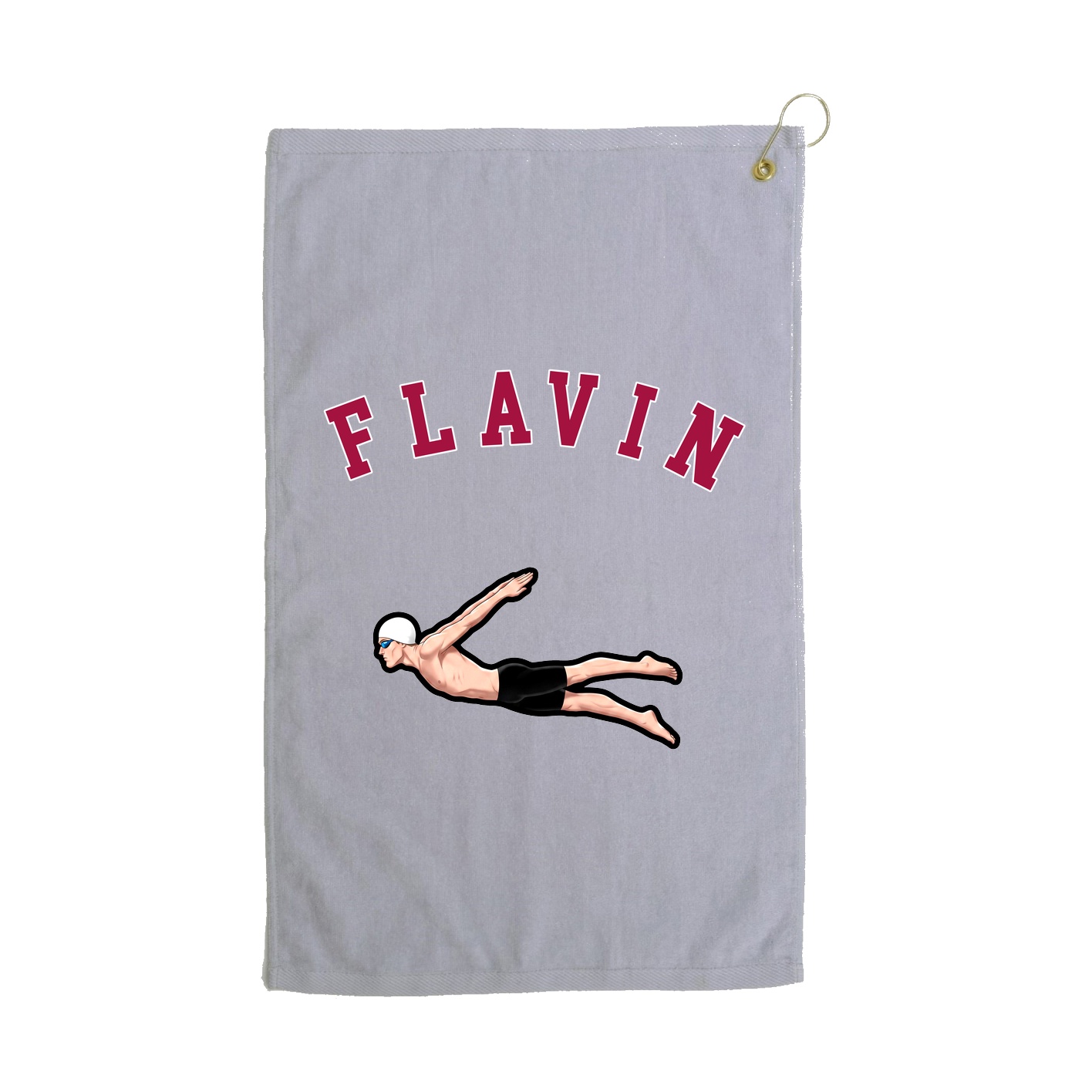 Golf Towel — Shirsey Arch in Grey