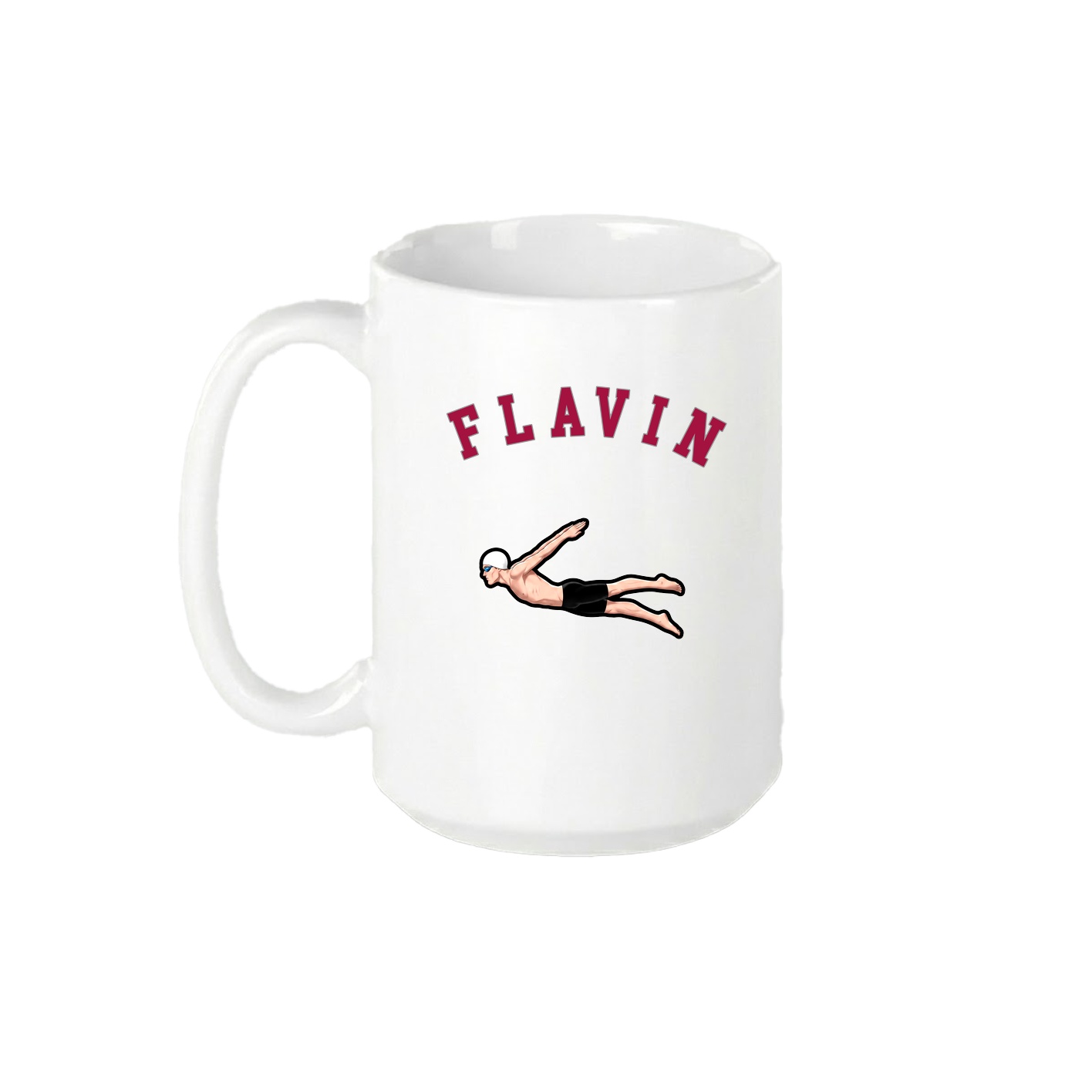15oz Coffee Mug — Shirsey Arch in White