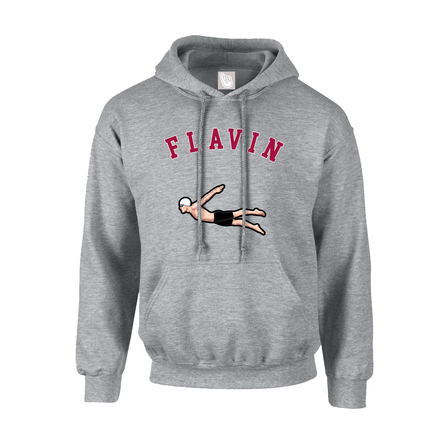 Youth Hoodie — Shirsey Arch in Grey