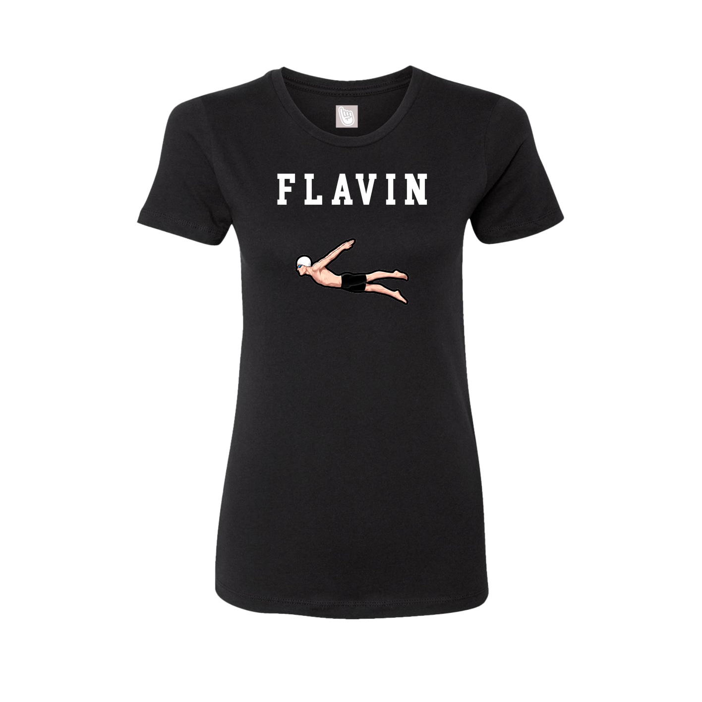Fitted Women's Tee — Shirsey in Black