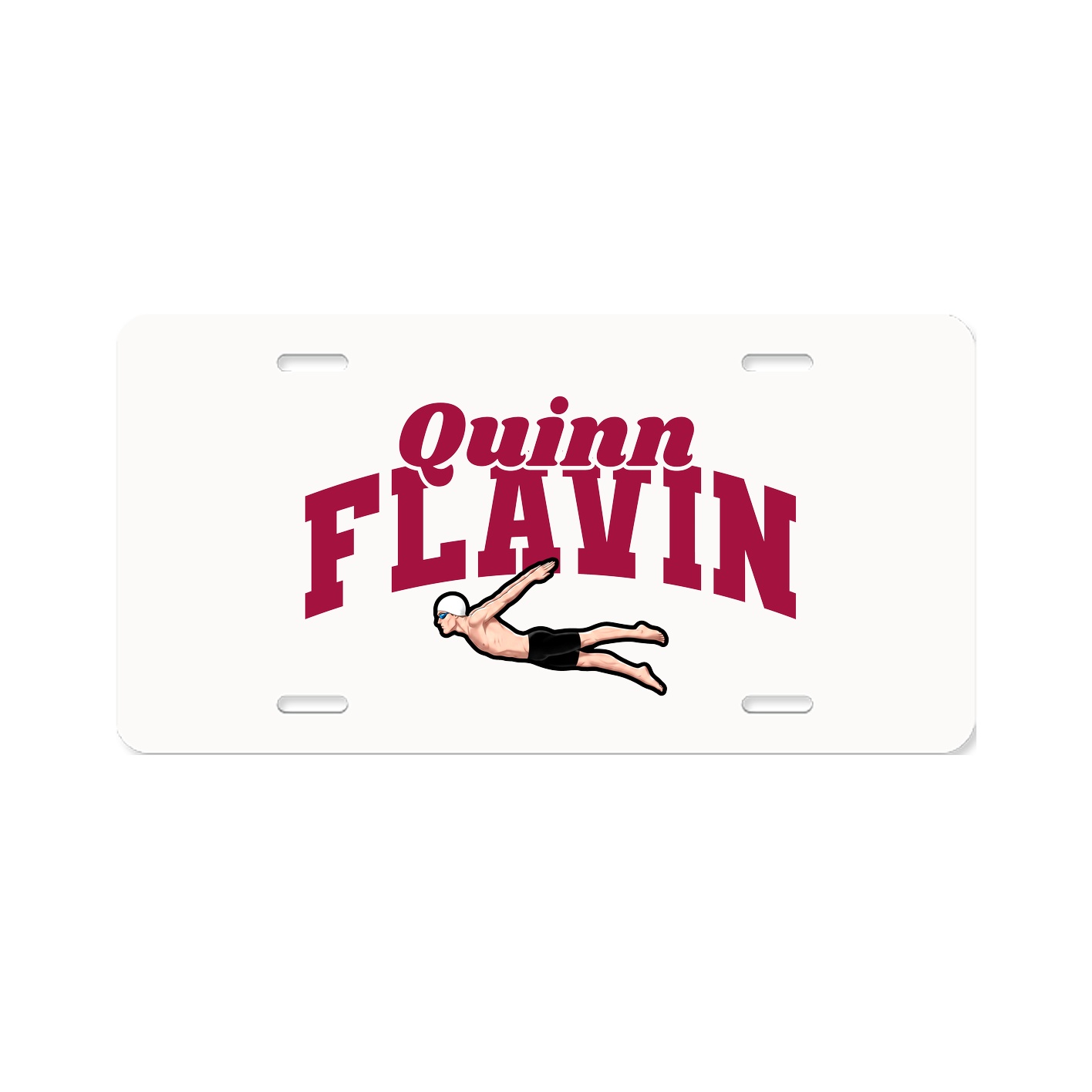 License Plate — Signature Arch in Classic