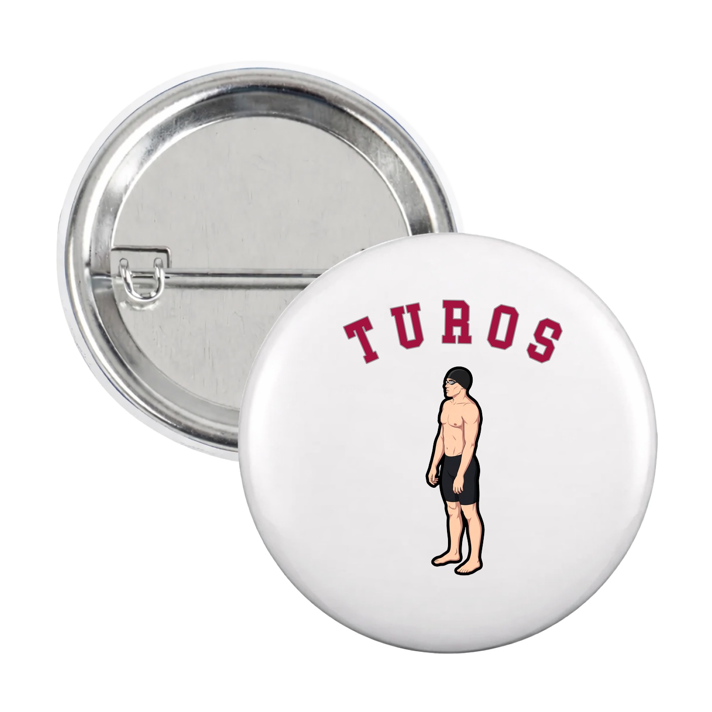 Game Day Button — Shirsey Arch in White