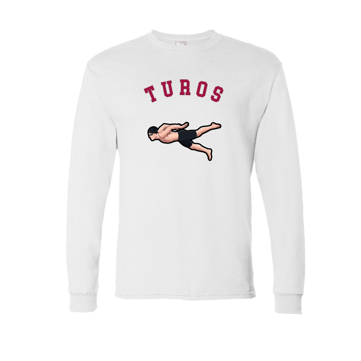 Long Sleeve Tee — Shirsey Arch in White
