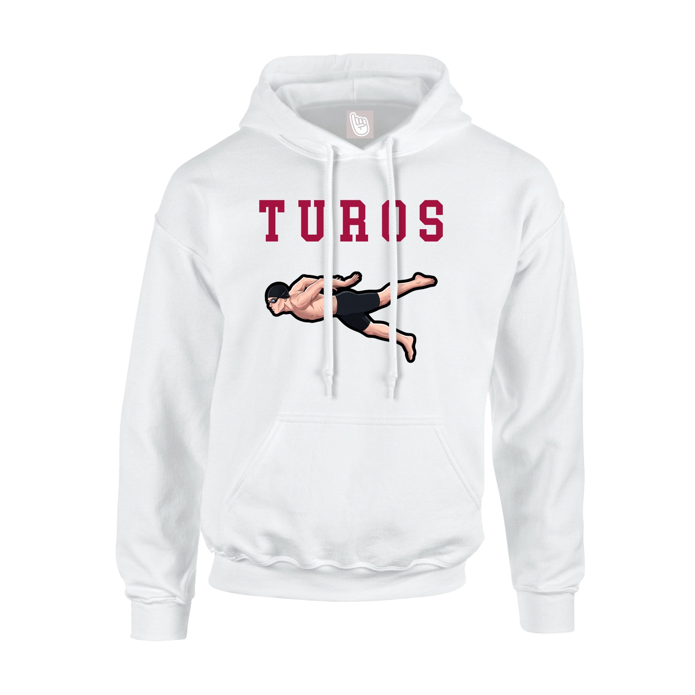 Hoodie — Shirsey in White