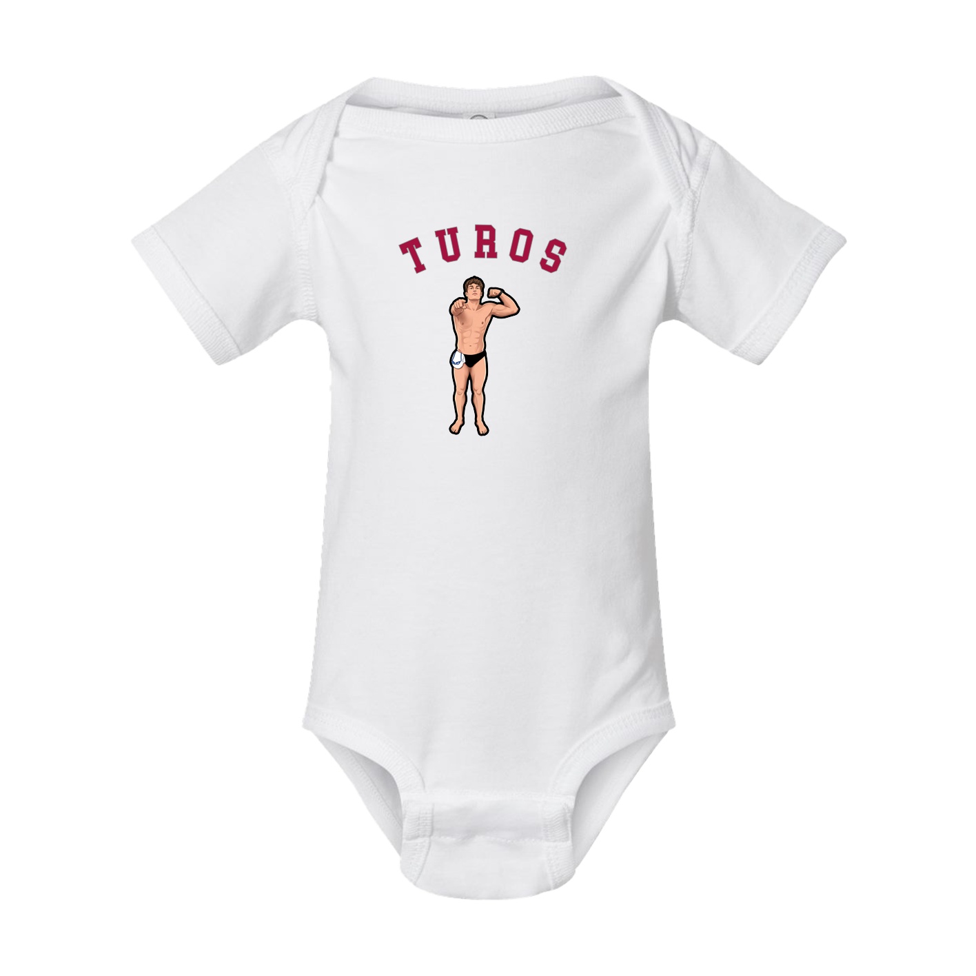 Baby Onesie — Shirsey Arch in White