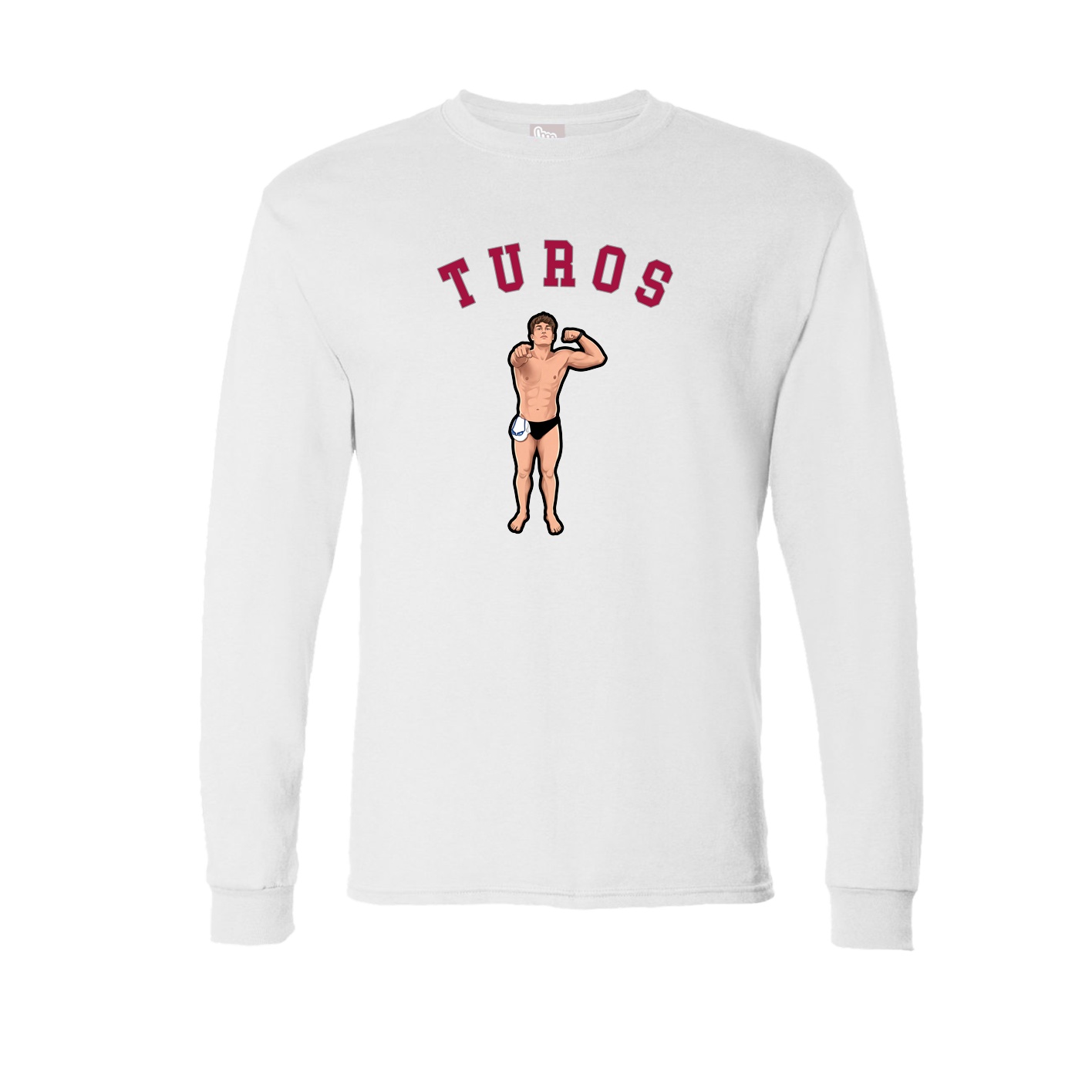Long Sleeve Tee — Shirsey Arch in White