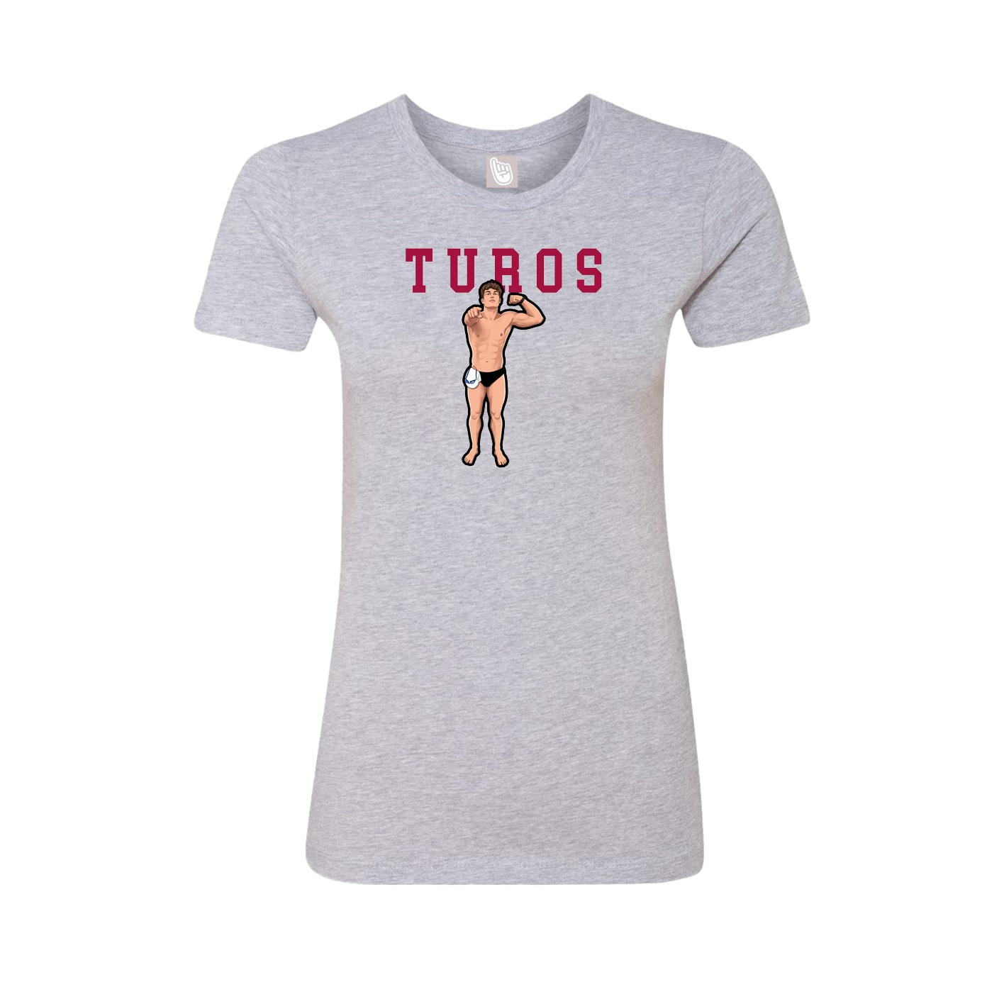 Fitted Women's Tee — Shirsey in Grey