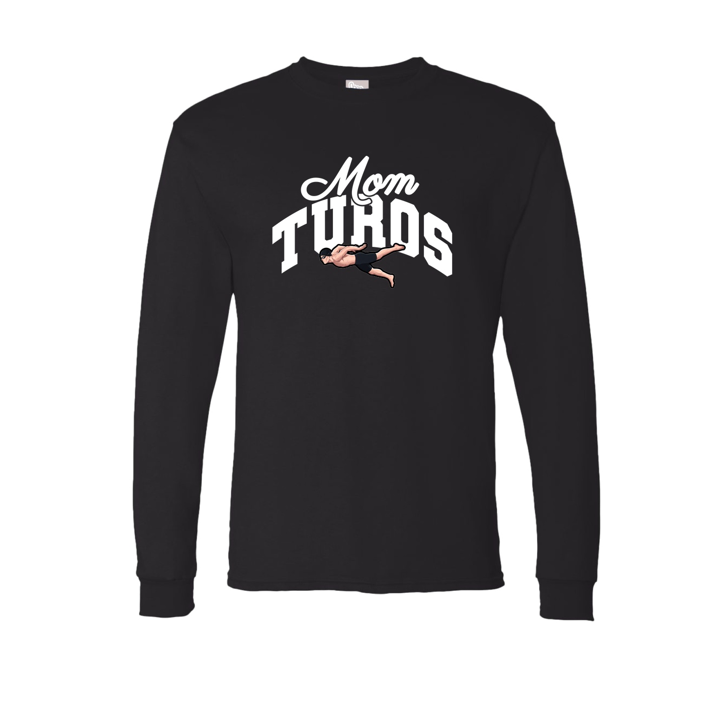 Long Sleeve Tee — Mothers Day Arch in Black