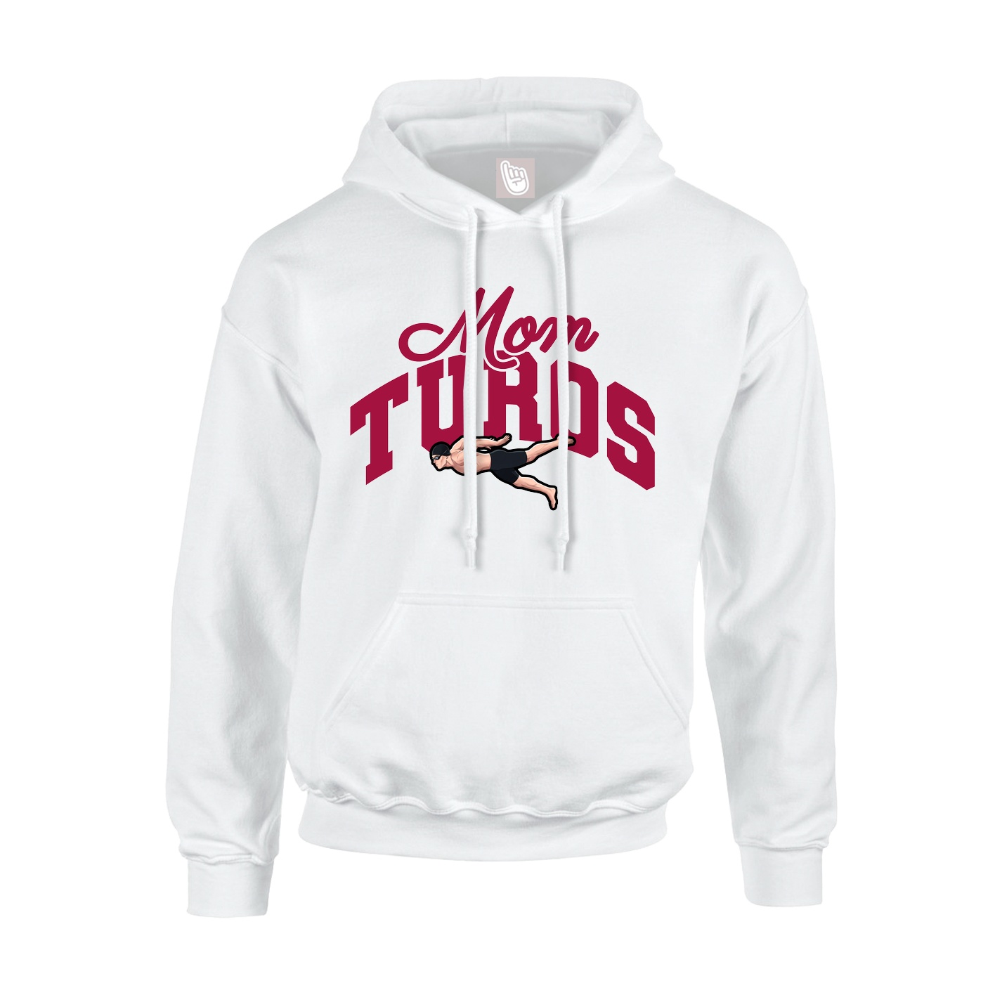 Hoodie — Mothers Day Arch in White