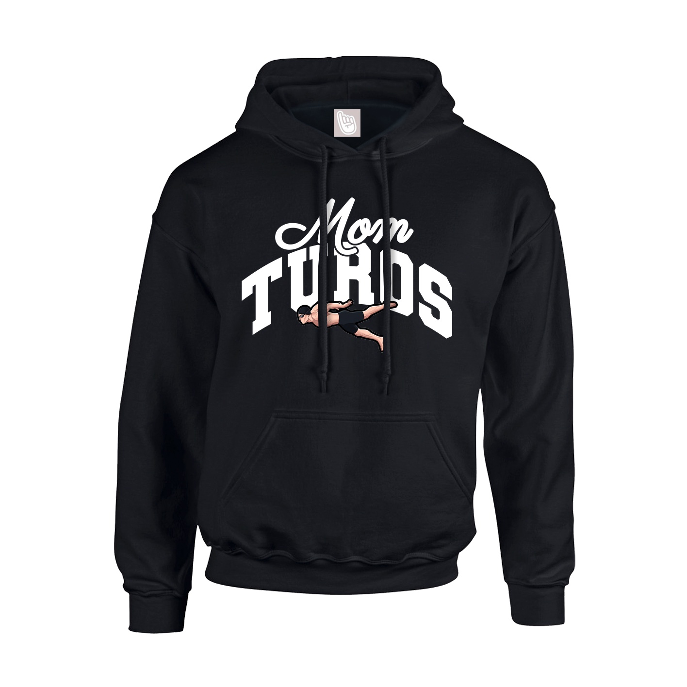 Youth Hoodie — Mothers Day Arch in Black