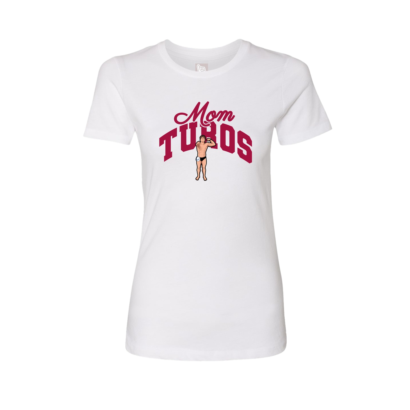 Womens Tee — Mothers Day Arch in White