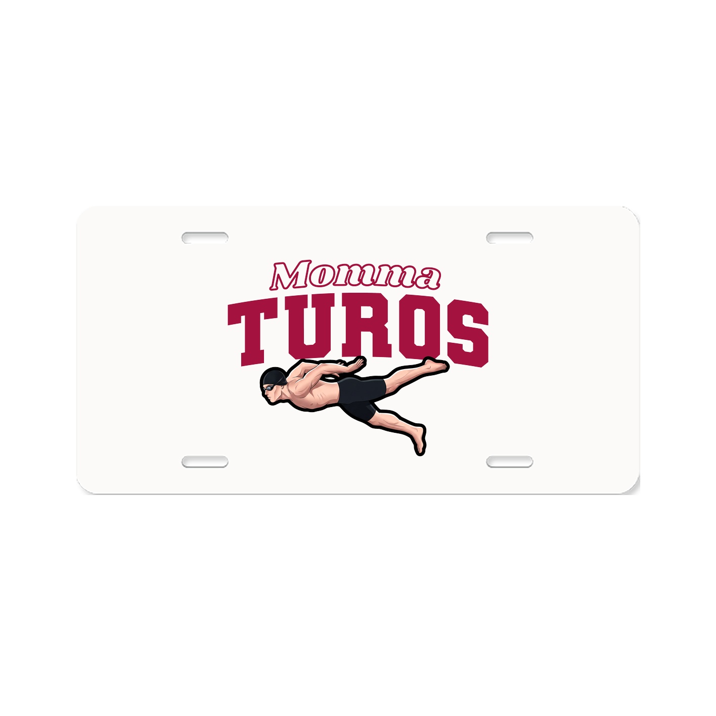 License Plate — Mothers Day Block in Classic