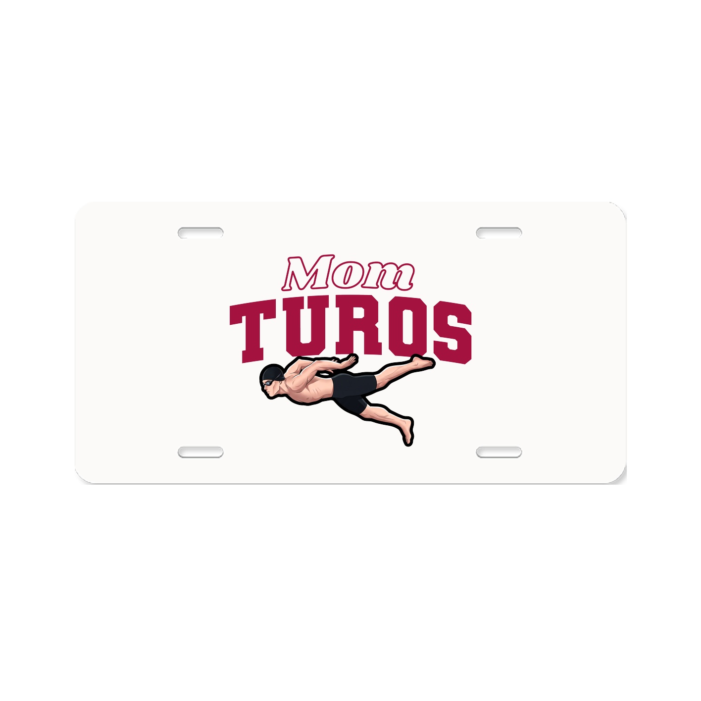 License Plate — Mothers Day Block in Classic