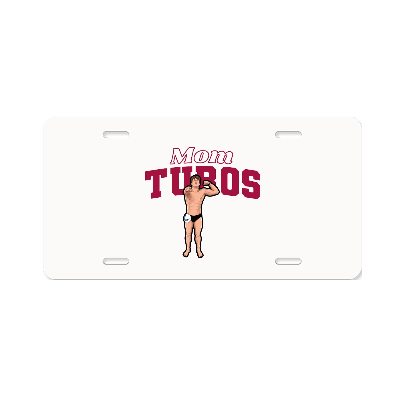 License Plate — Mothers Day Block in Classic