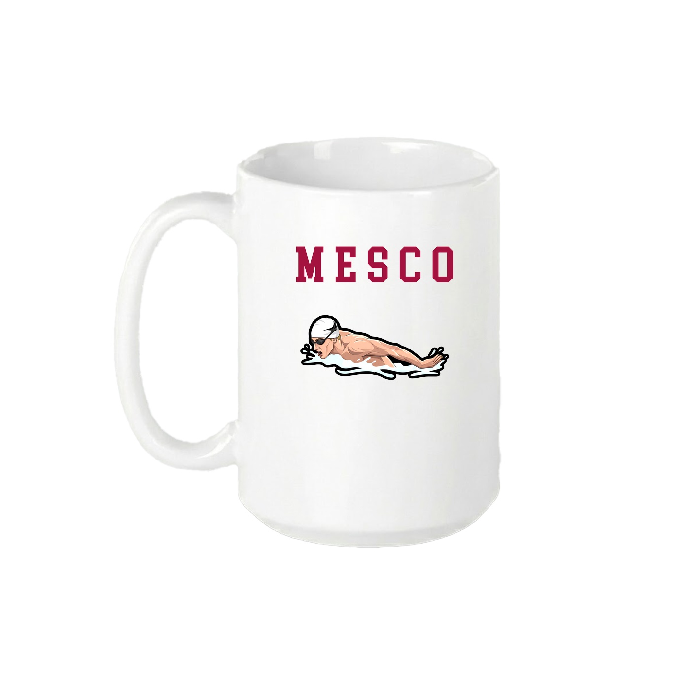 15oz Coffee Mug — Shirsey in White