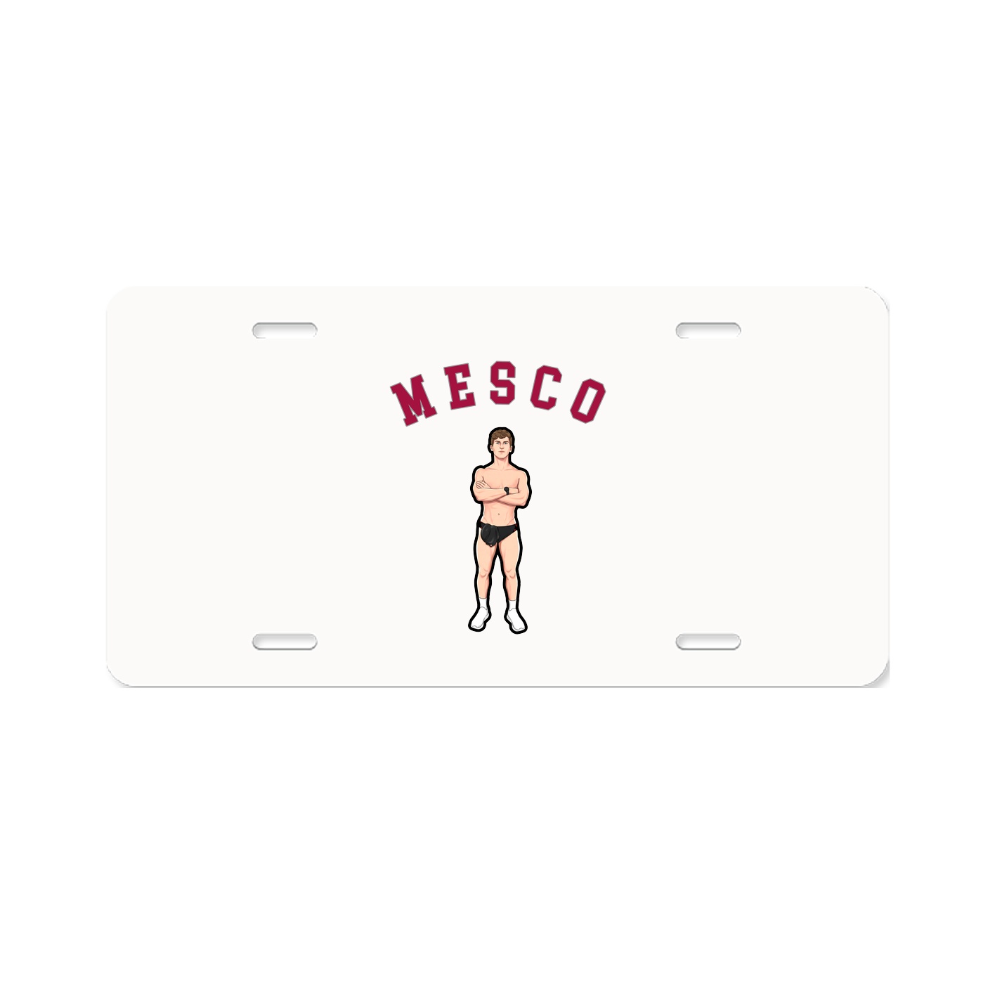 License Plate — Shirsey Arch in Classic