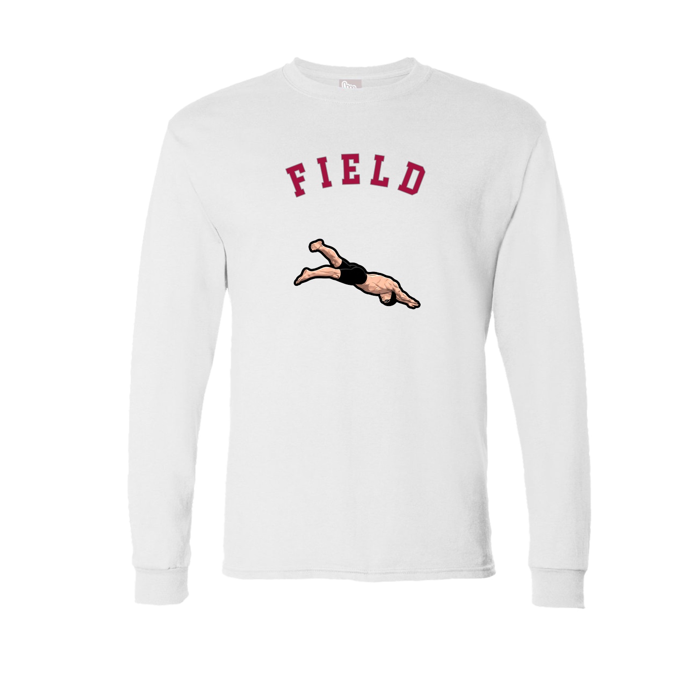 Long Sleeve Tee — Shirsey Arch in White