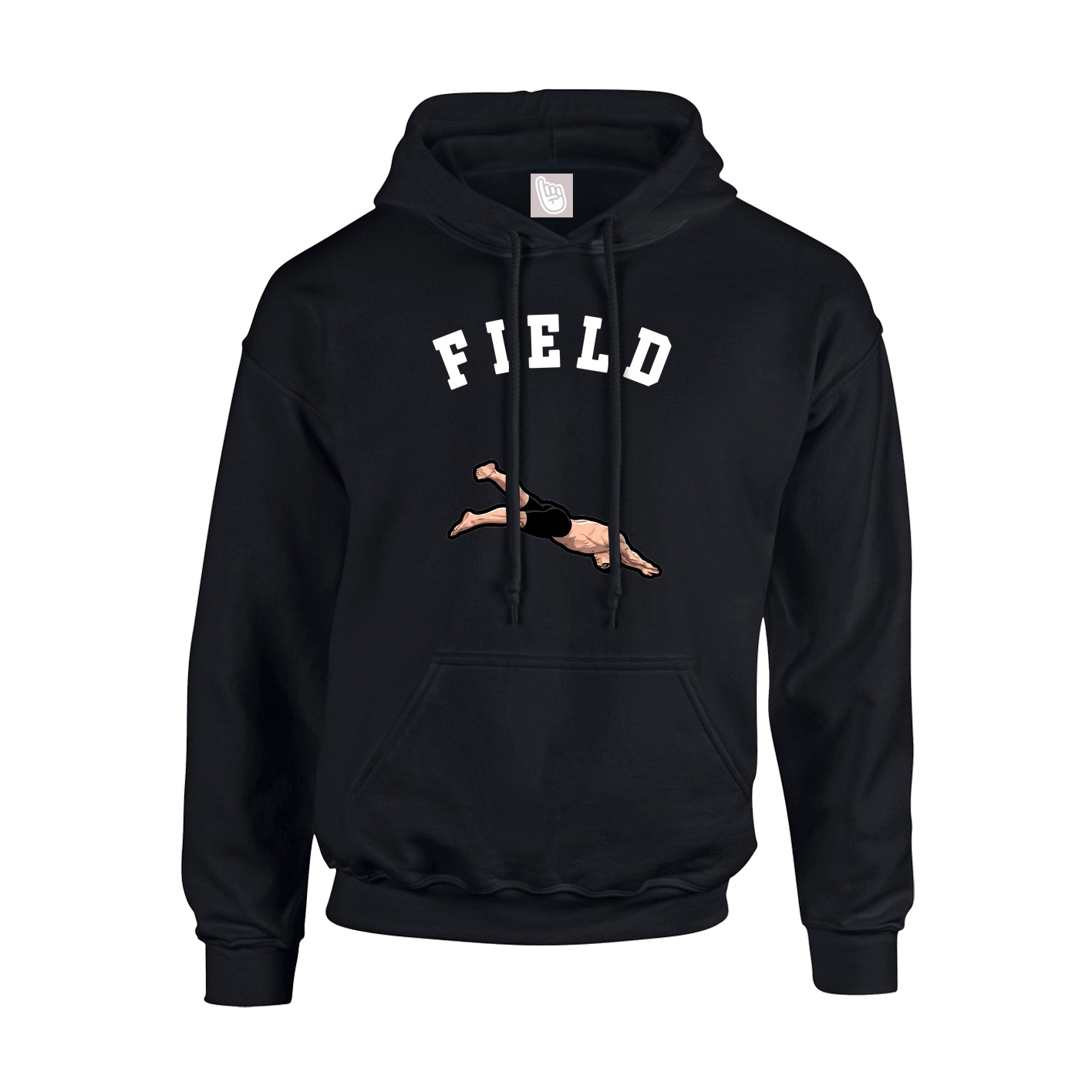 Hoodie — Shirsey Arch in Black