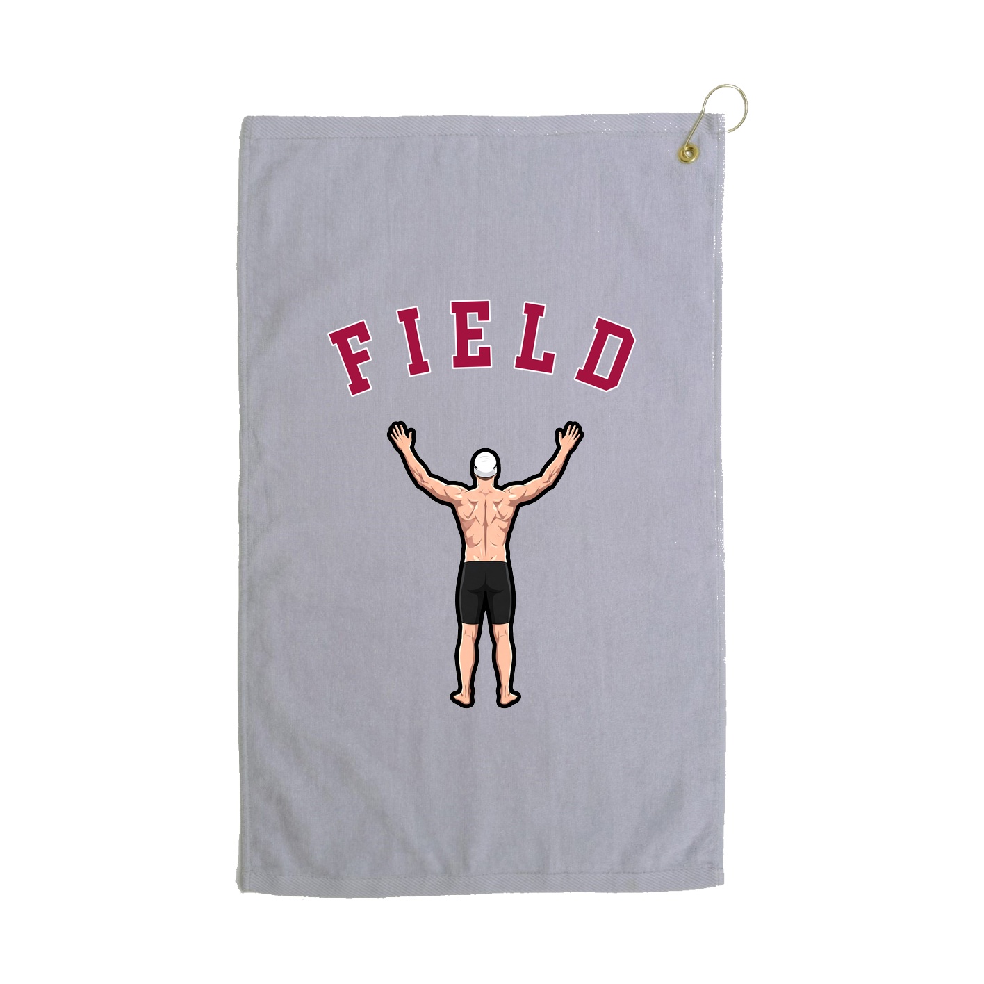 Golf Towel — Shirsey Arch in Grey
