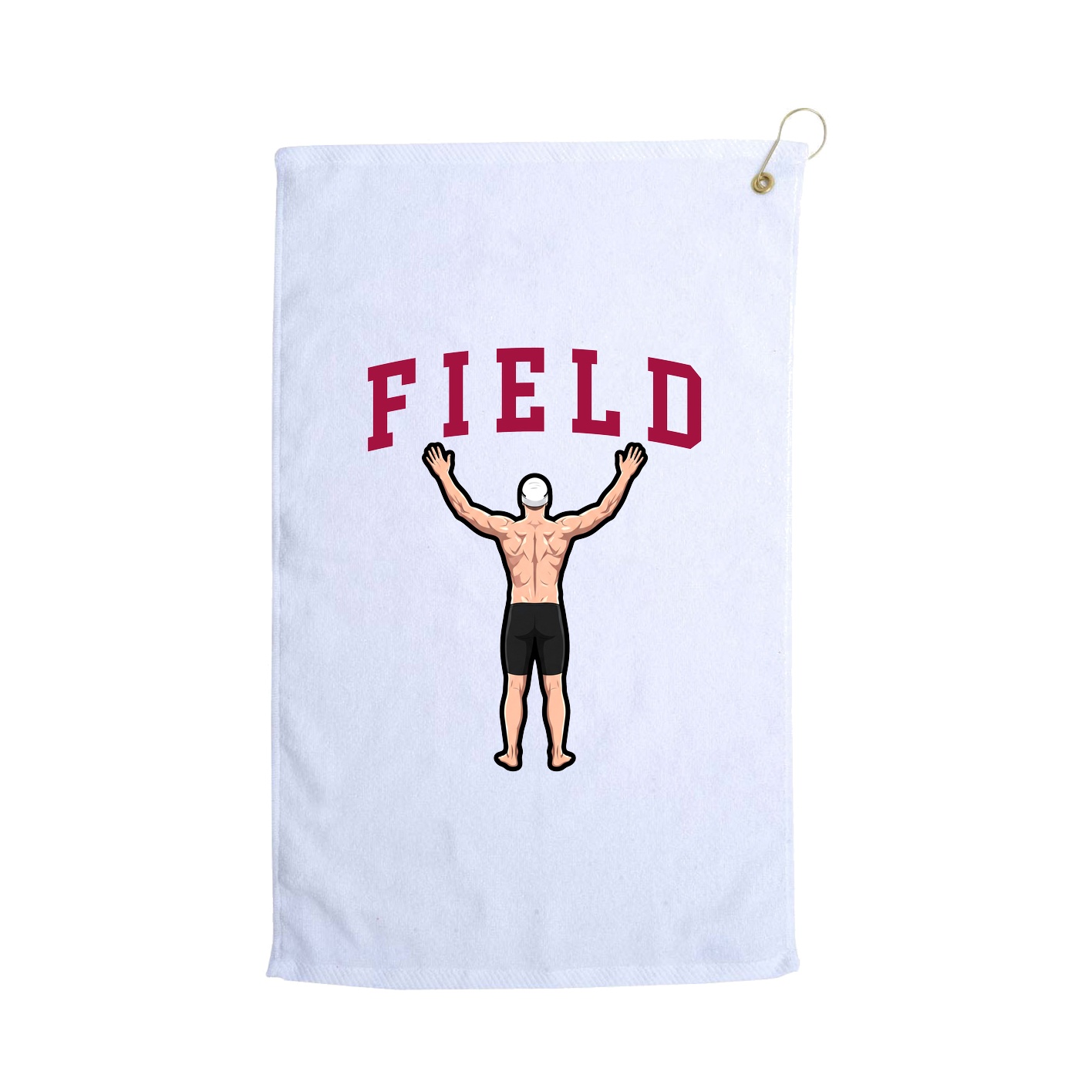 Golf Towel — Shirsey in White