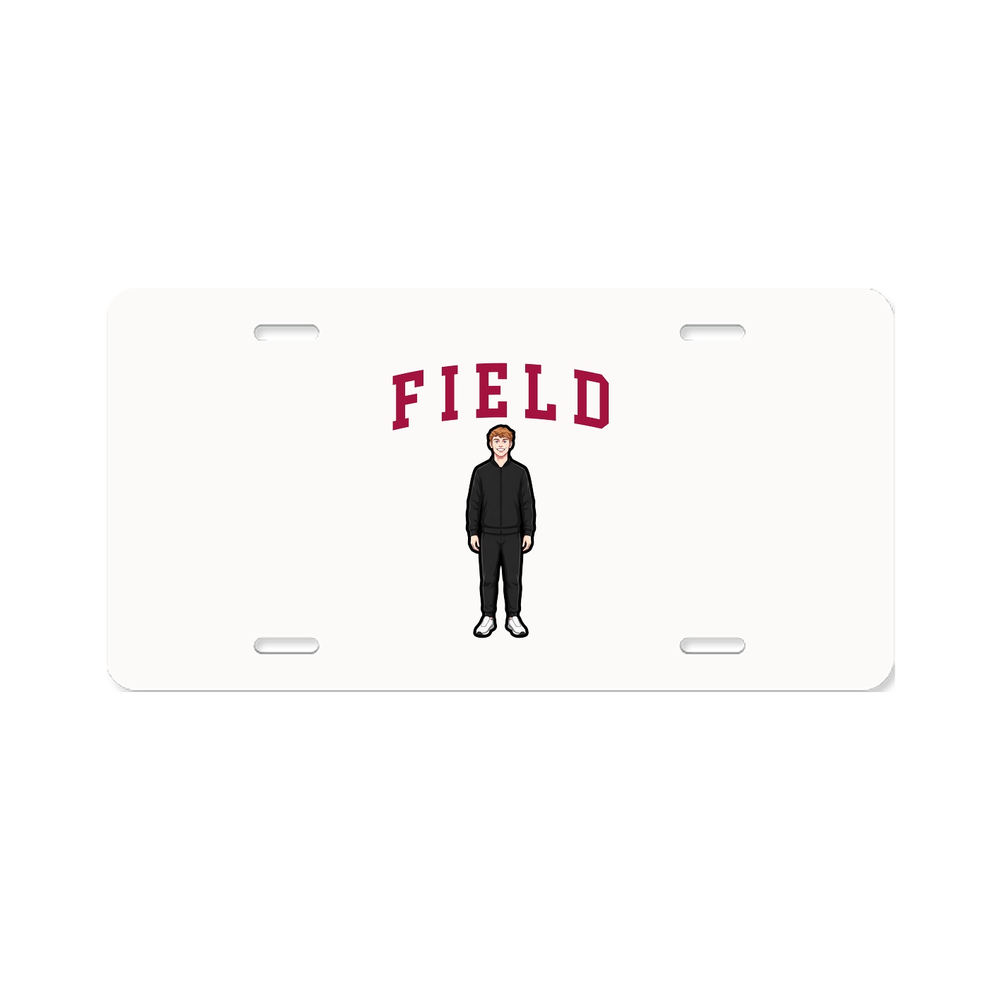 Aluminum License Plate