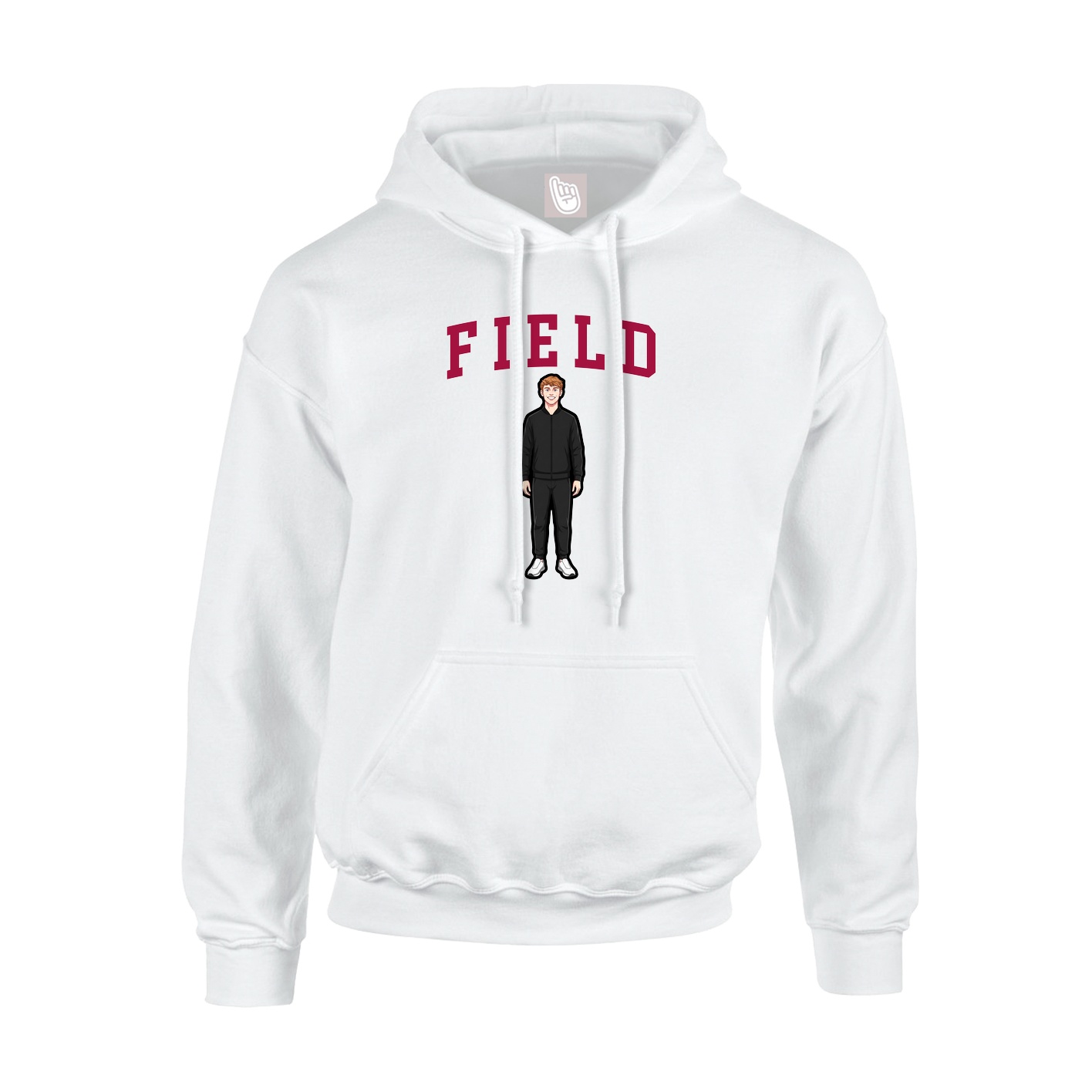 Youth Hoodie — Shirsey in White