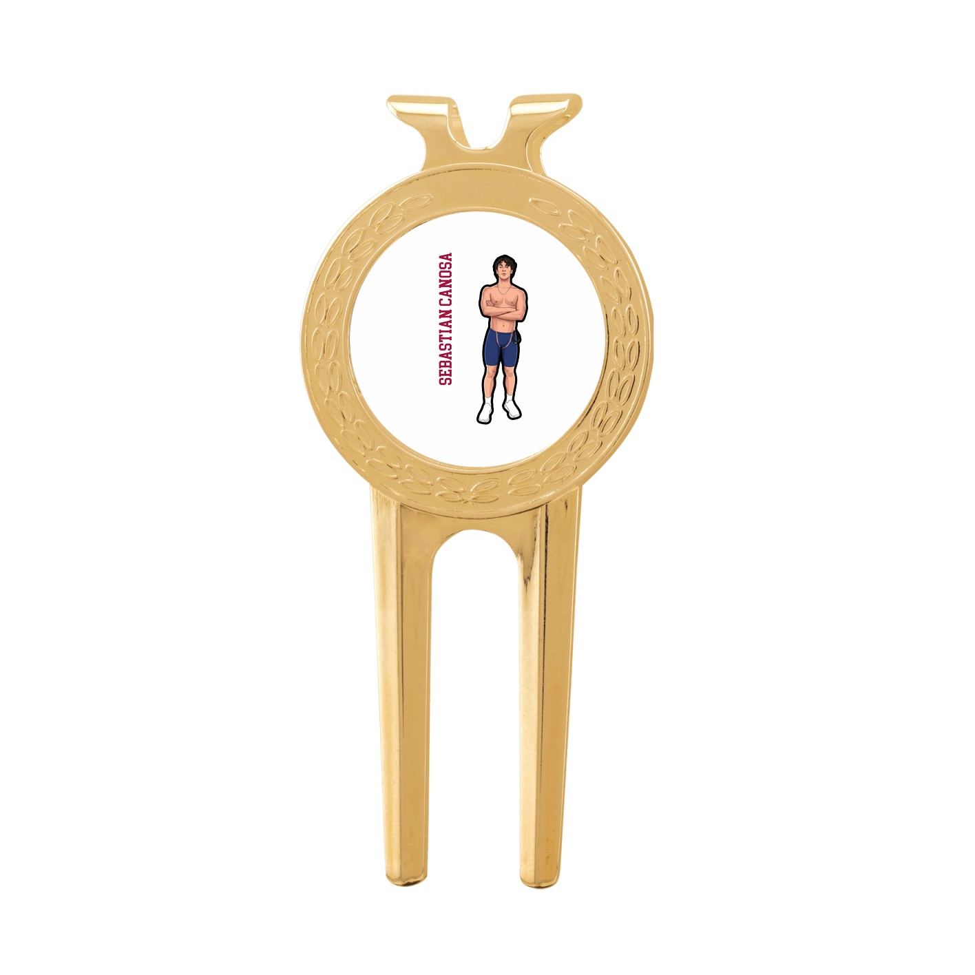 Divot Tool with Ball Marker — Name Vertical in Classic