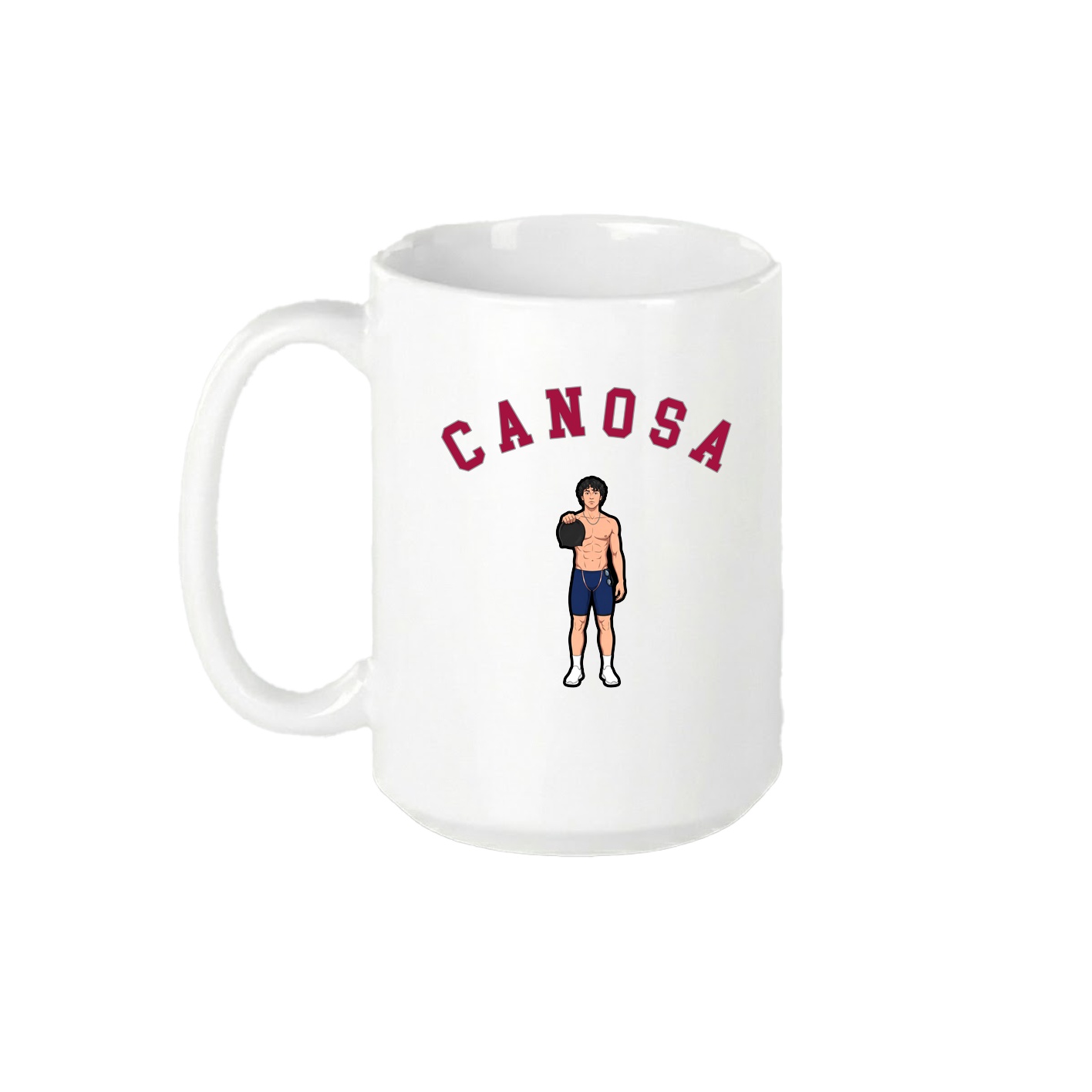 15oz Coffee Mug — Shirsey Arch in White