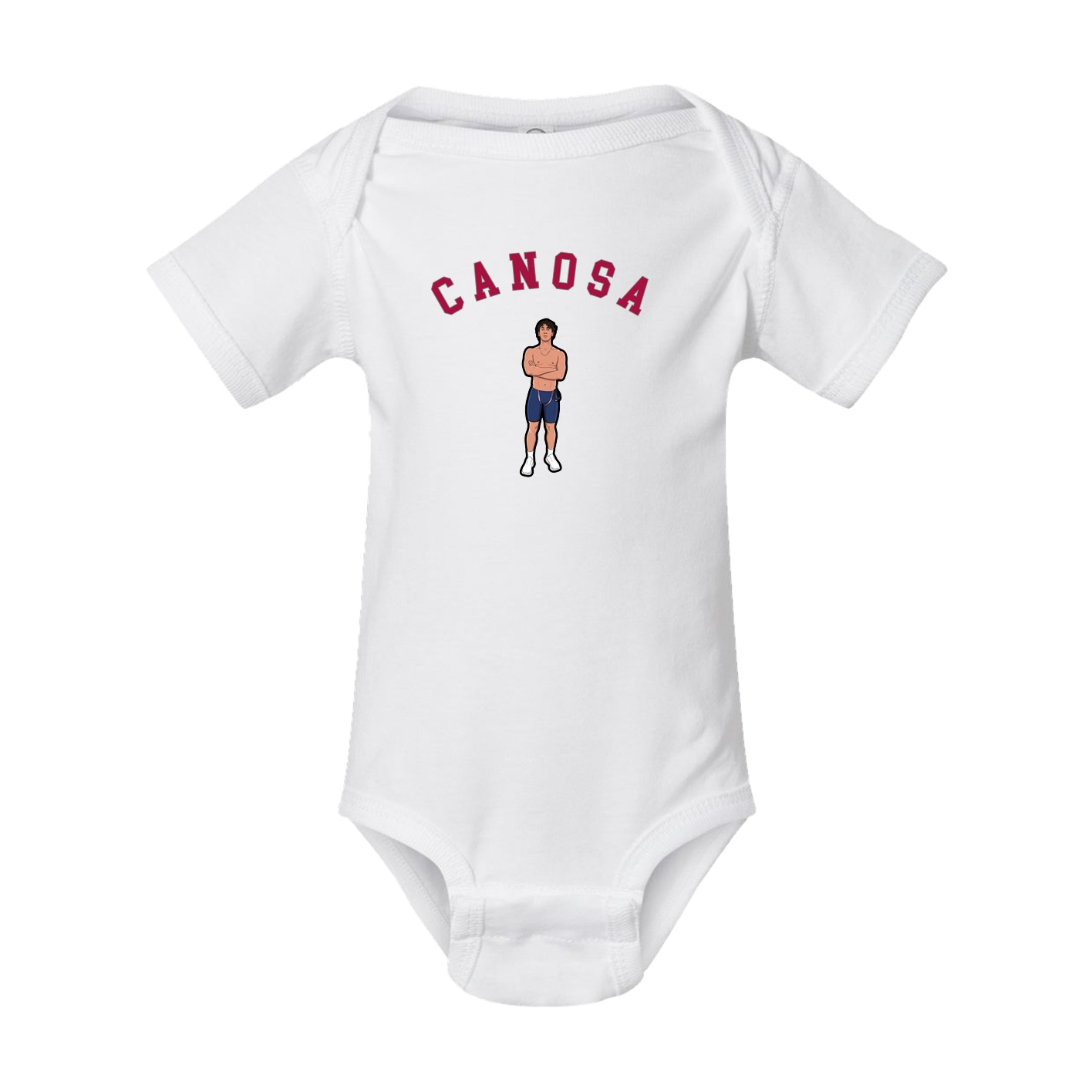 Baby Onesie — Shirsey Arch in White