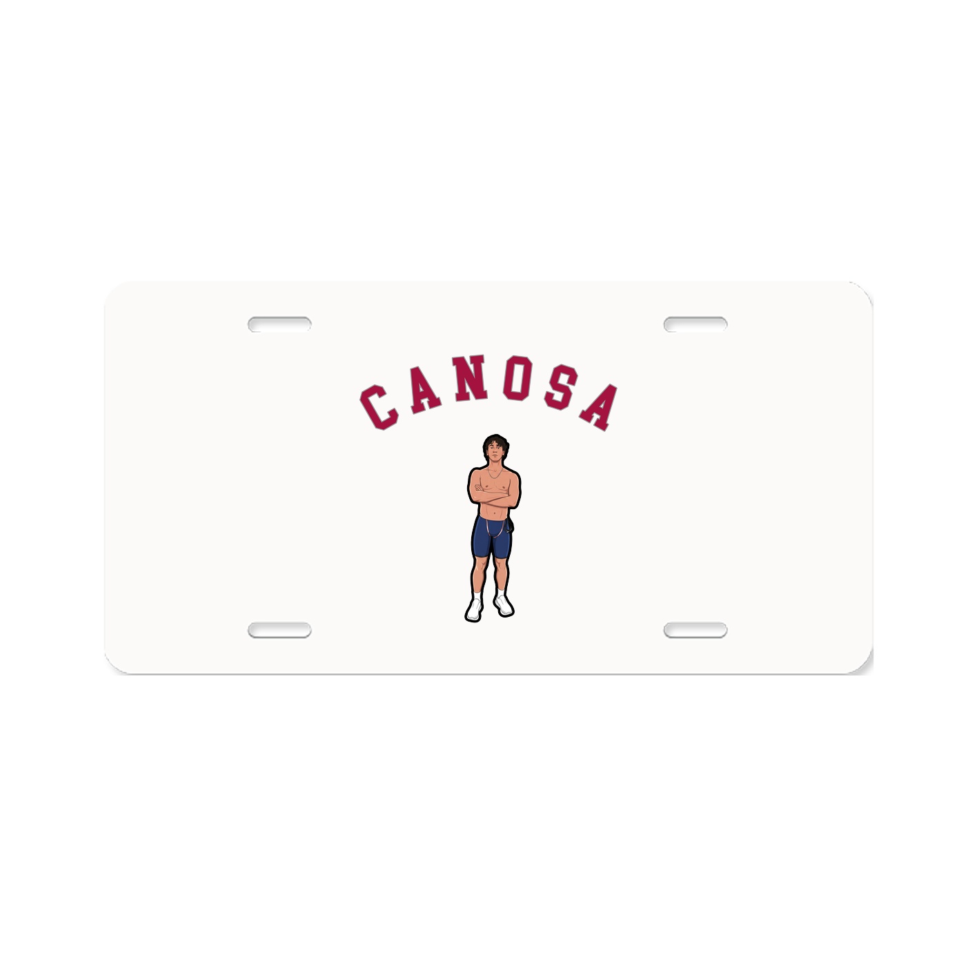 License Plate — Shirsey Arch in Classic
