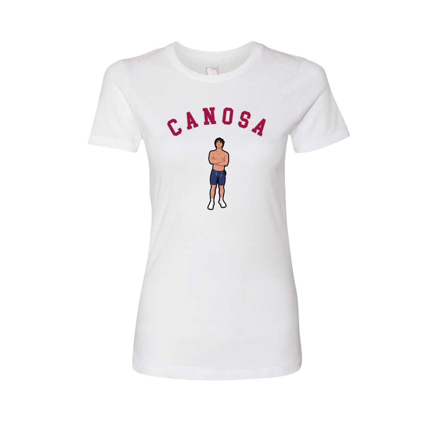 Womens Tee — Shirsey Arch in White