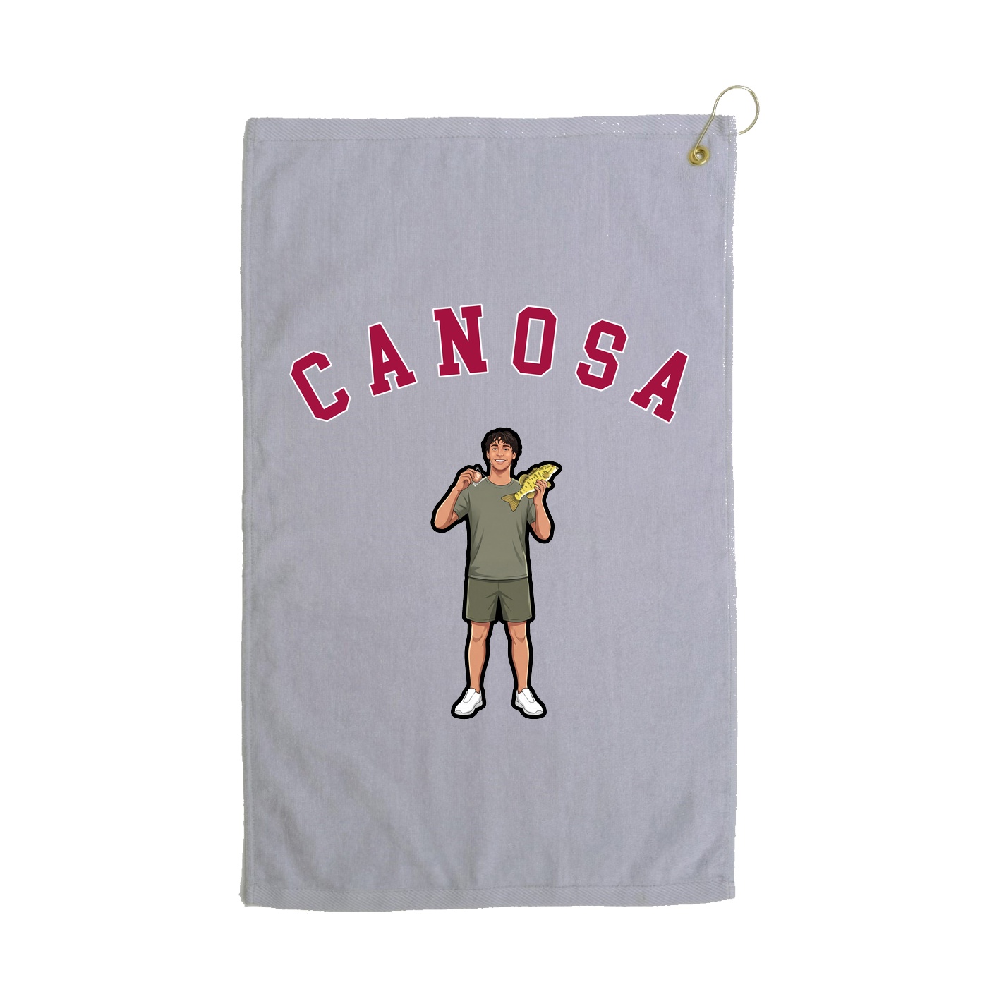 Golf Towel — Shirsey Arch in Grey
