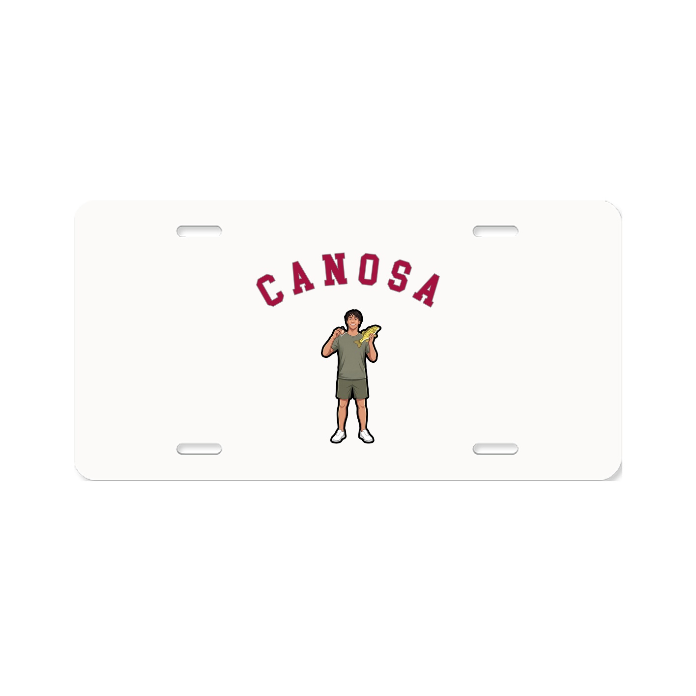 License Plate — Shirsey Arch in Classic