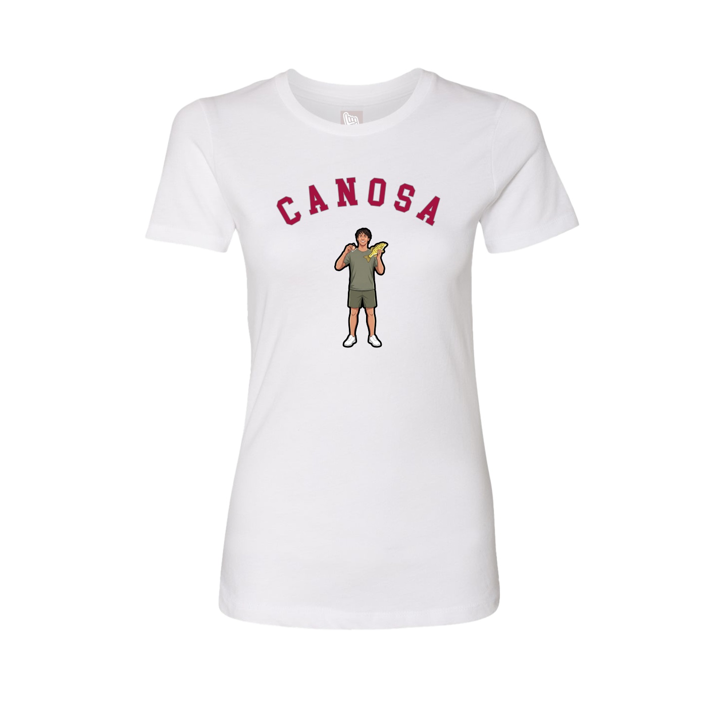 Womens Tee — Shirsey Arch in White