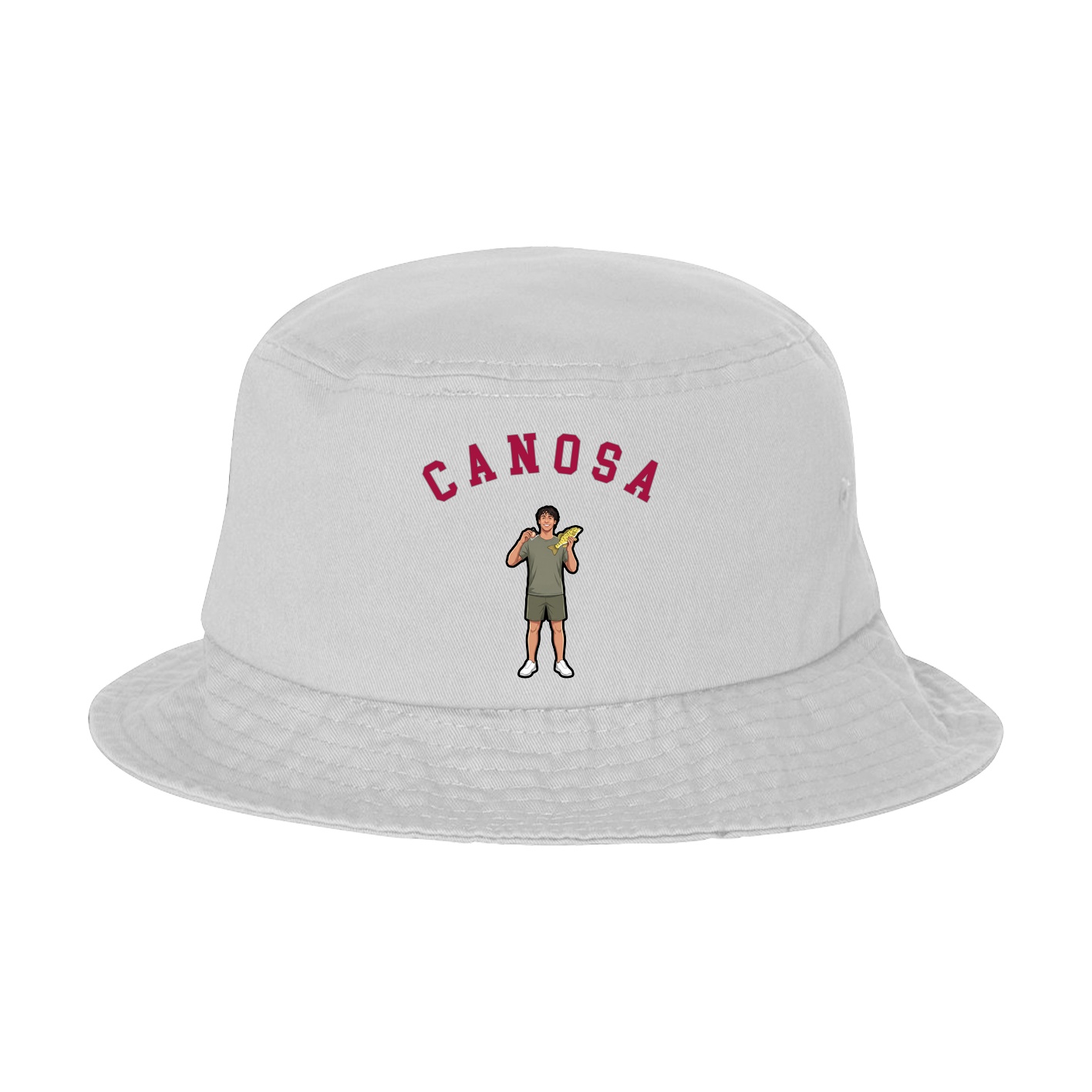 Bucket Cap — Shirsey Arch in White