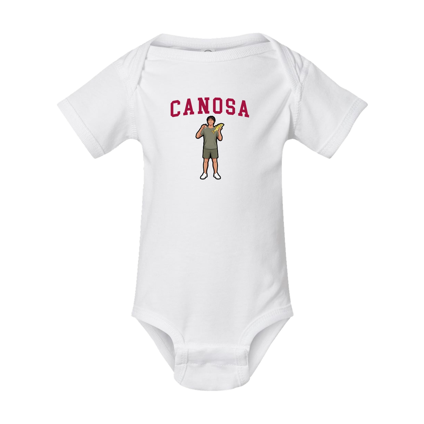 Baby Onesie — Shirsey in White