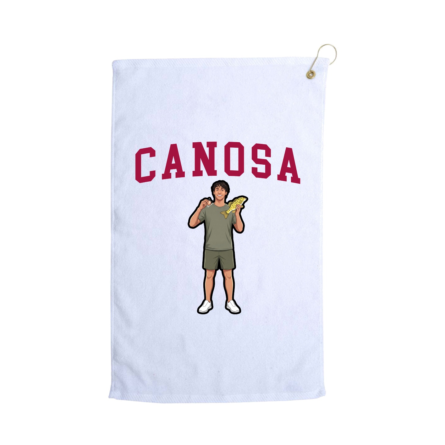 Golf Towel — Shirsey in White