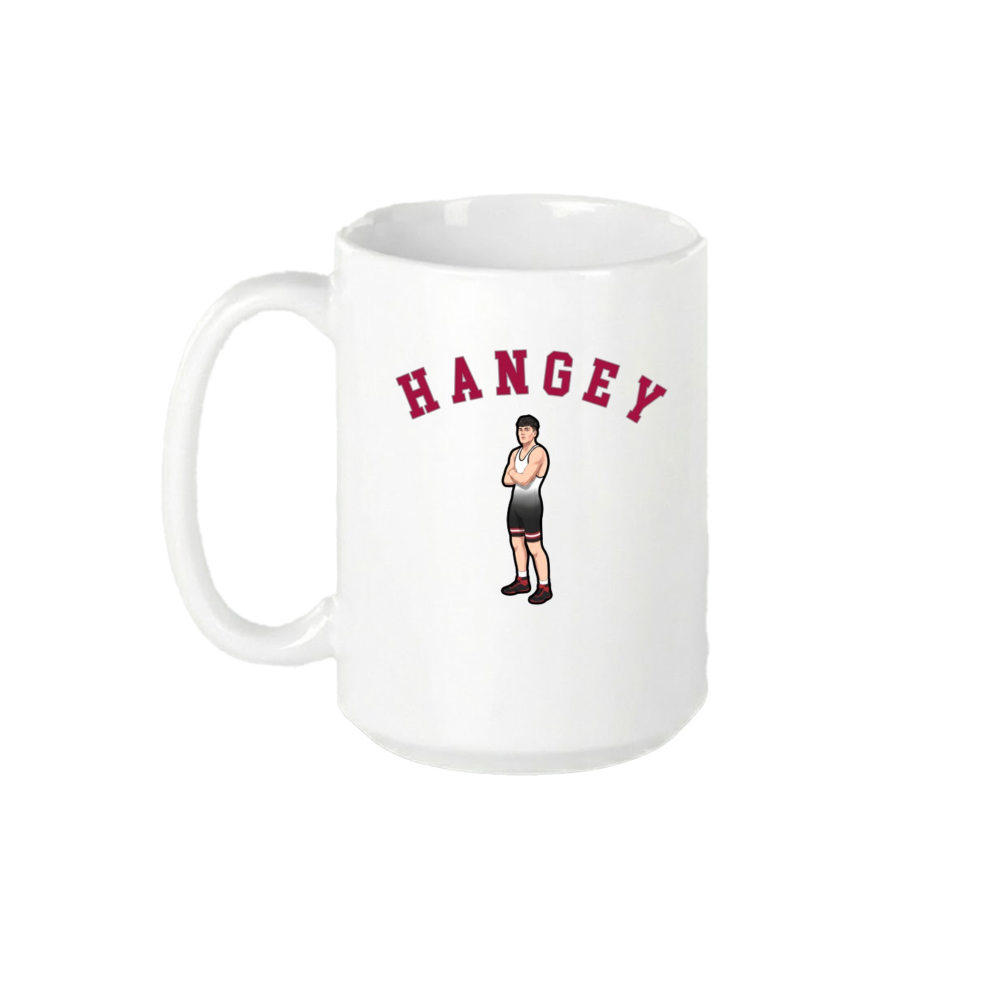 15oz Coffee Mug — Shirsey Arch in White