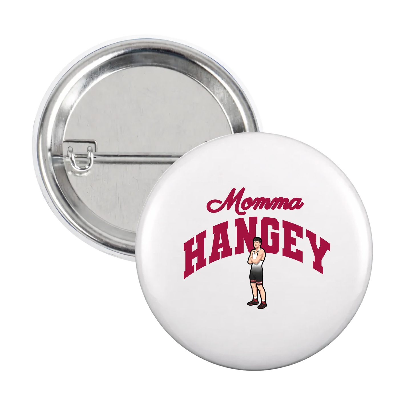 Game Day Button — Mothers Day Arch in White