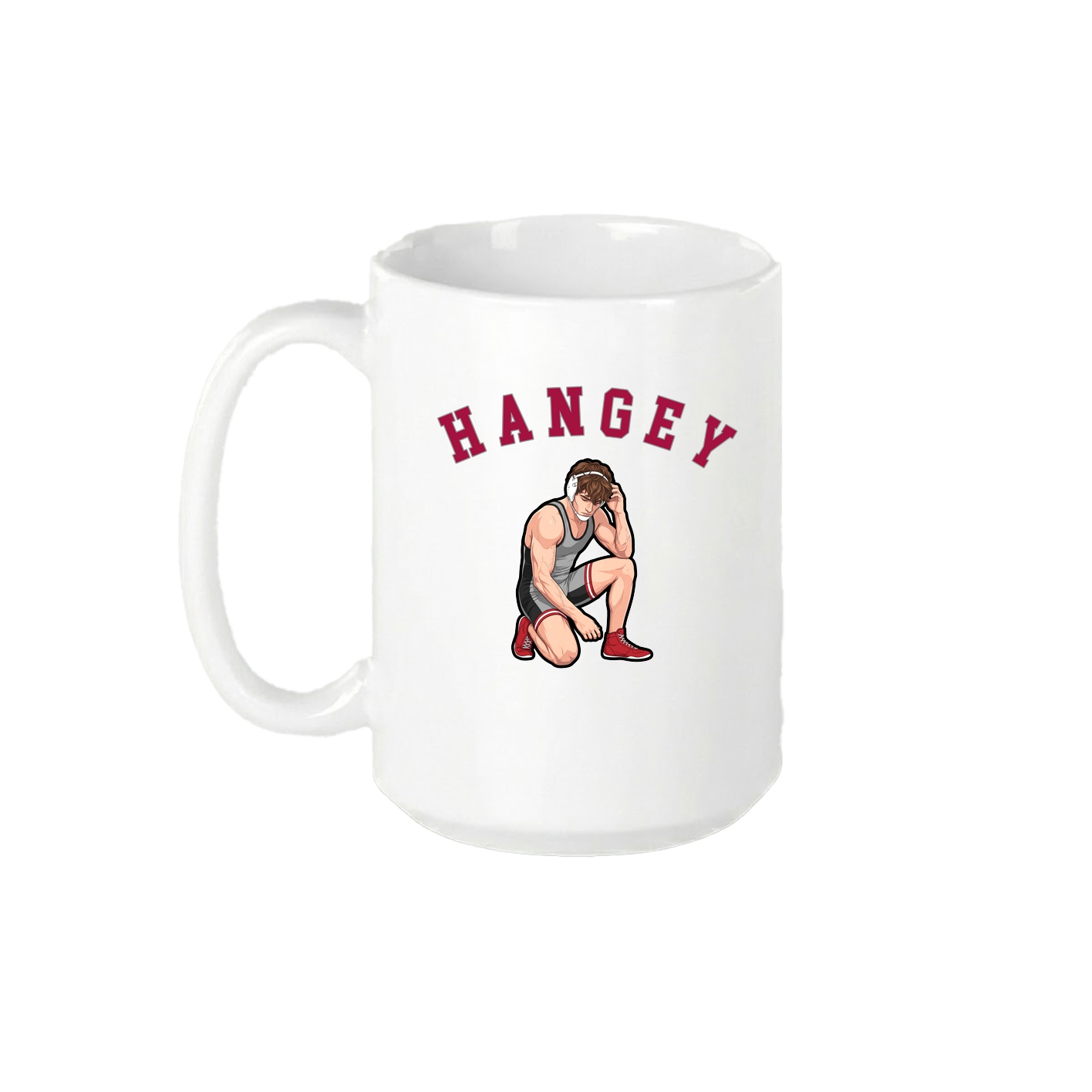 15oz Coffee Mug — Shirsey Arch in White