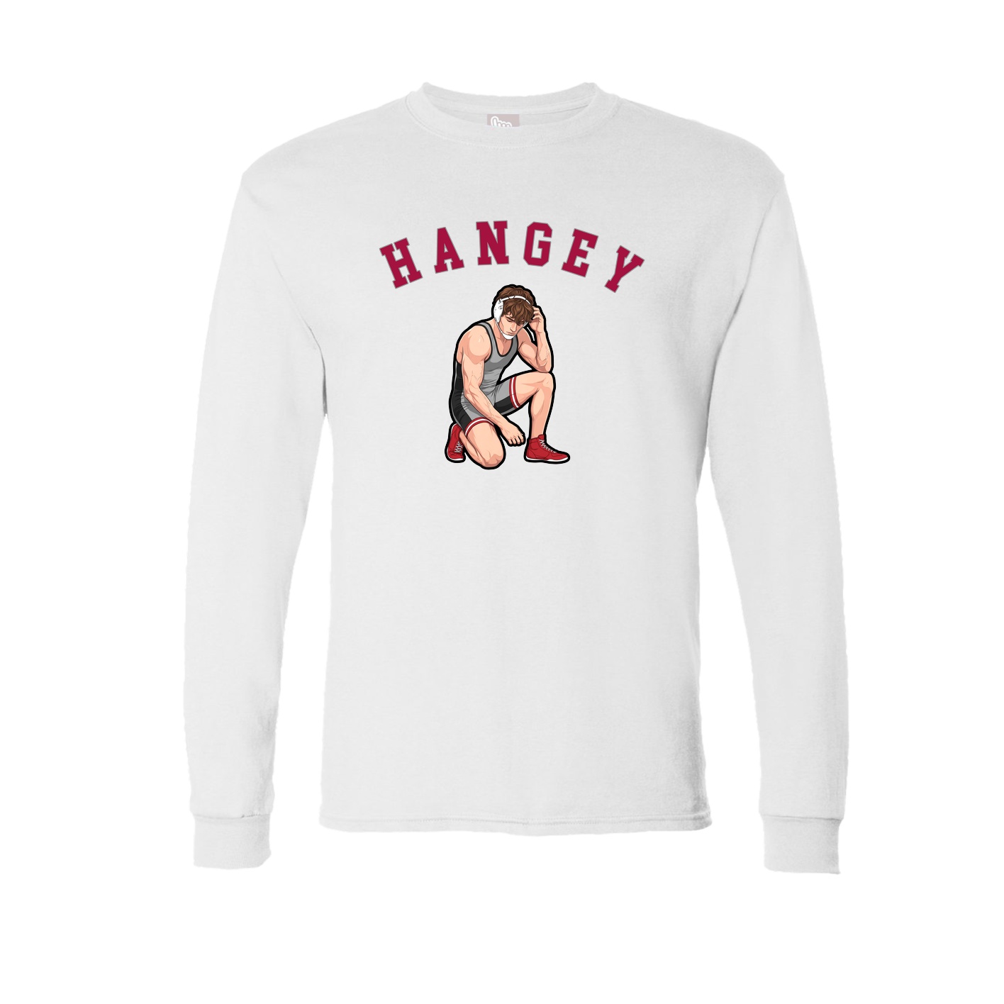 Long Sleeve Tee — Shirsey Arch in White