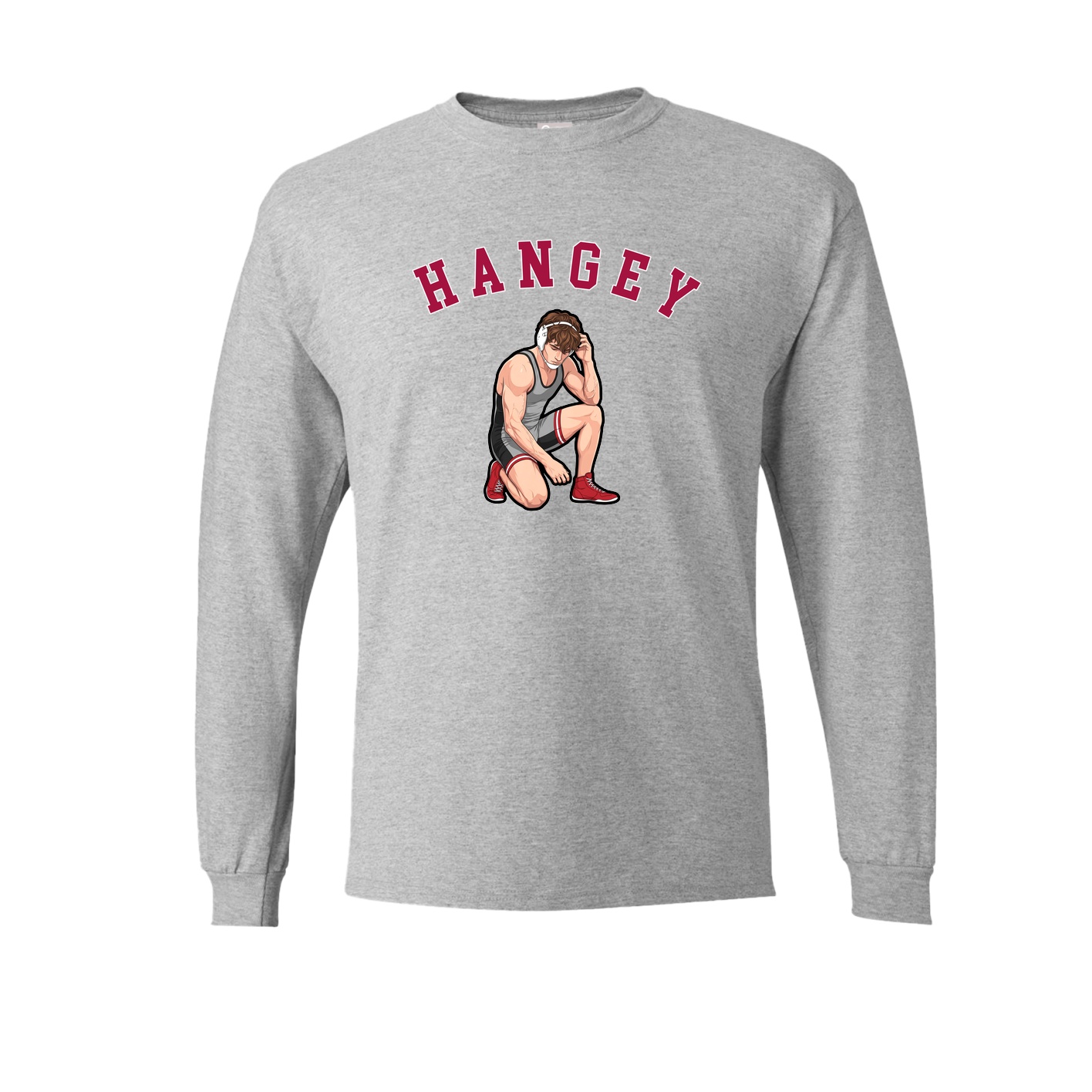 Long Sleeve Tee — Shirsey Arch in Grey