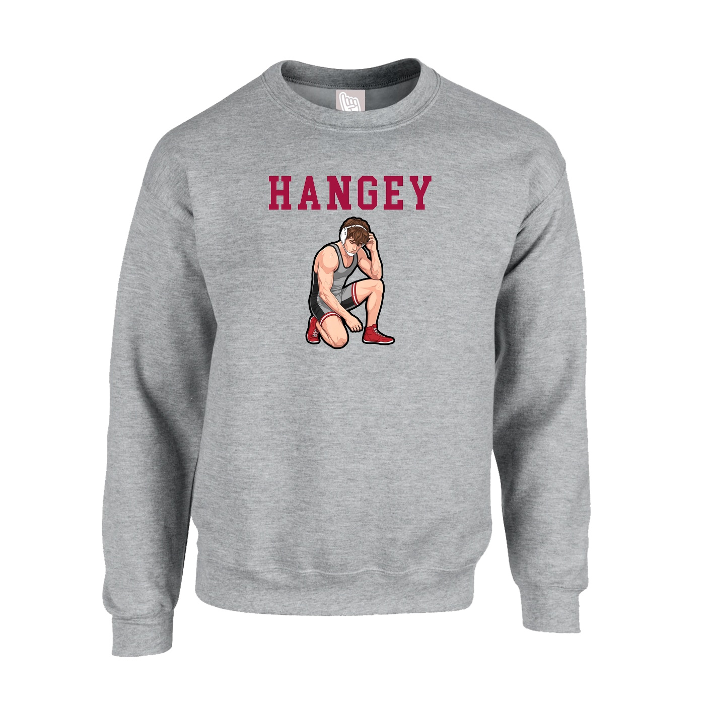 Fleece Crew — Shirsey in Grey