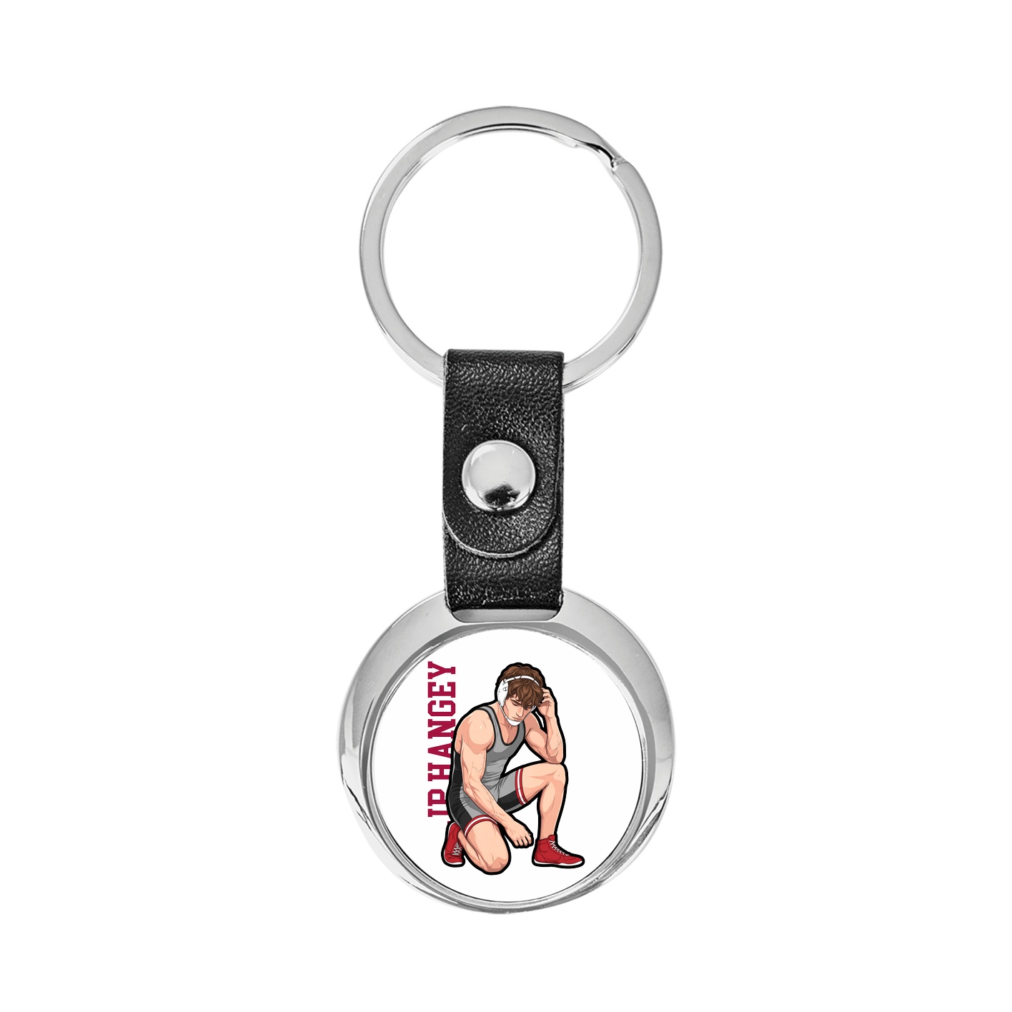 Key Chain — Name Vertical in Classic