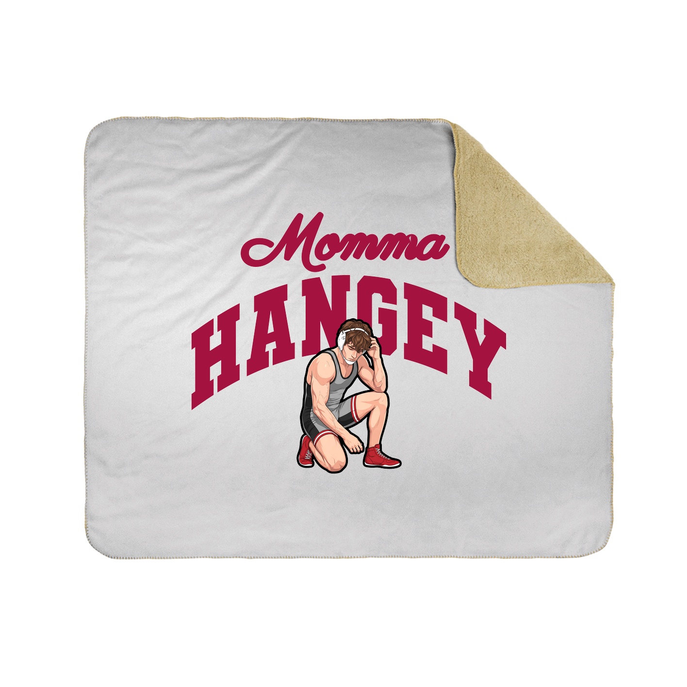 Throw Blanket — Mothers Day Arch in White