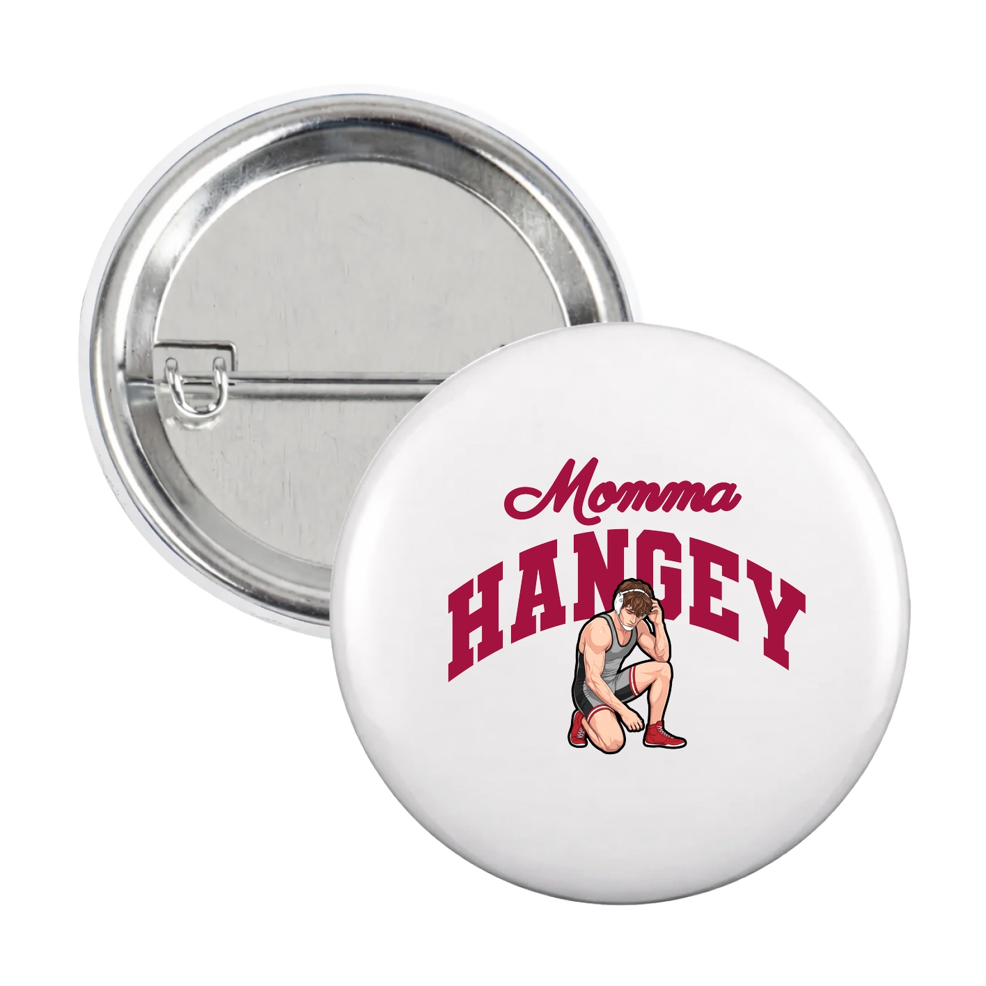 Game Day Button — Mothers Day Arch in White