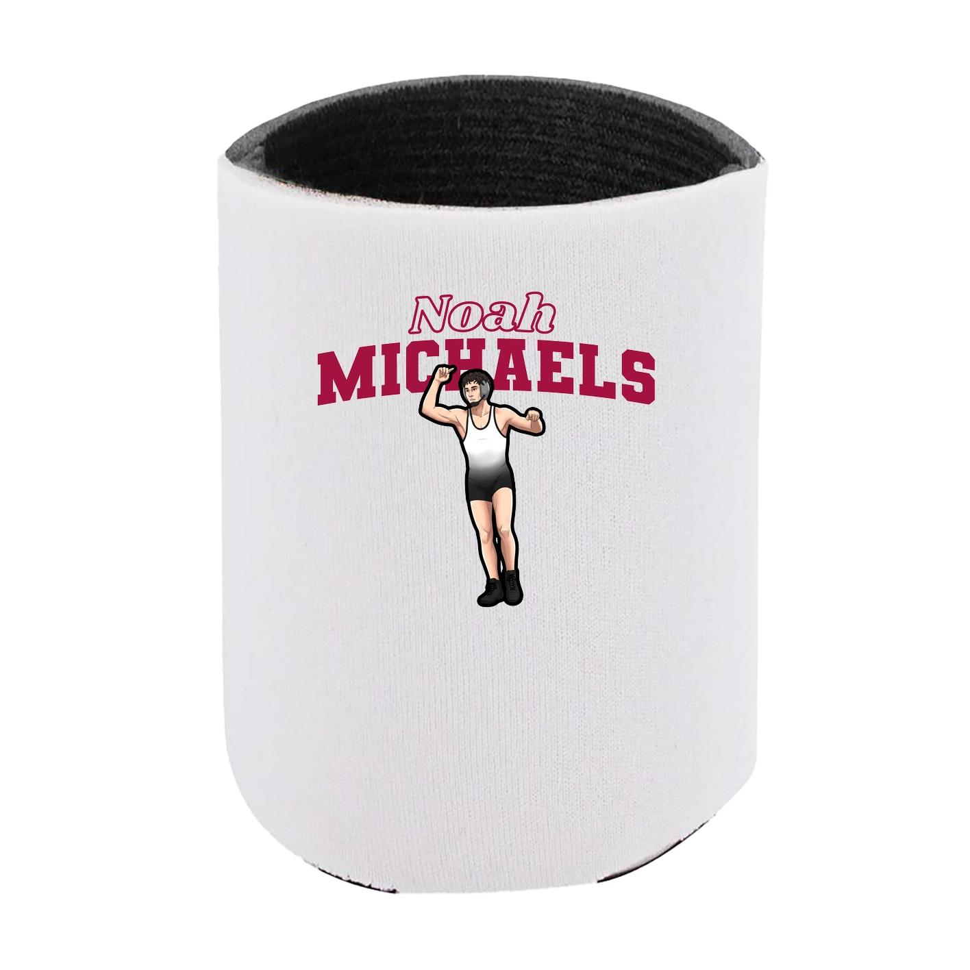 Can Holder — Name Arch in White