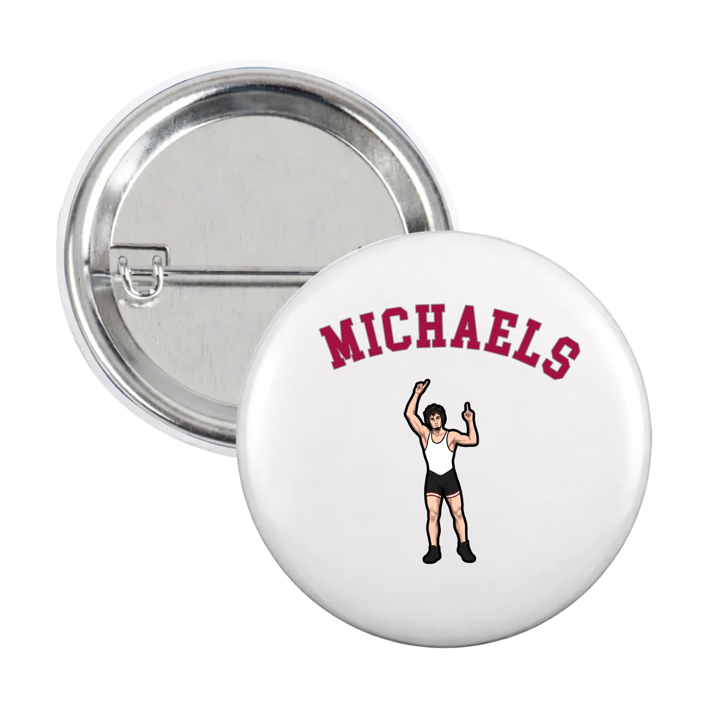 Game Day Button — Shirsey Arch in White