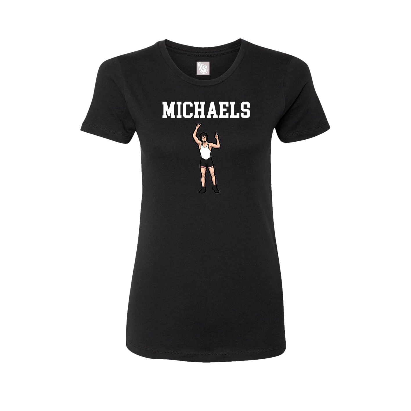 Fitted Women's Tee — Shirsey in Black