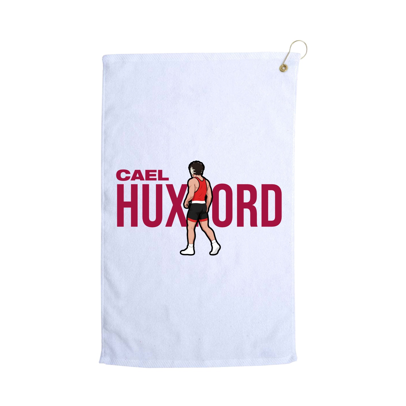 Golf Towel — Player Name in White